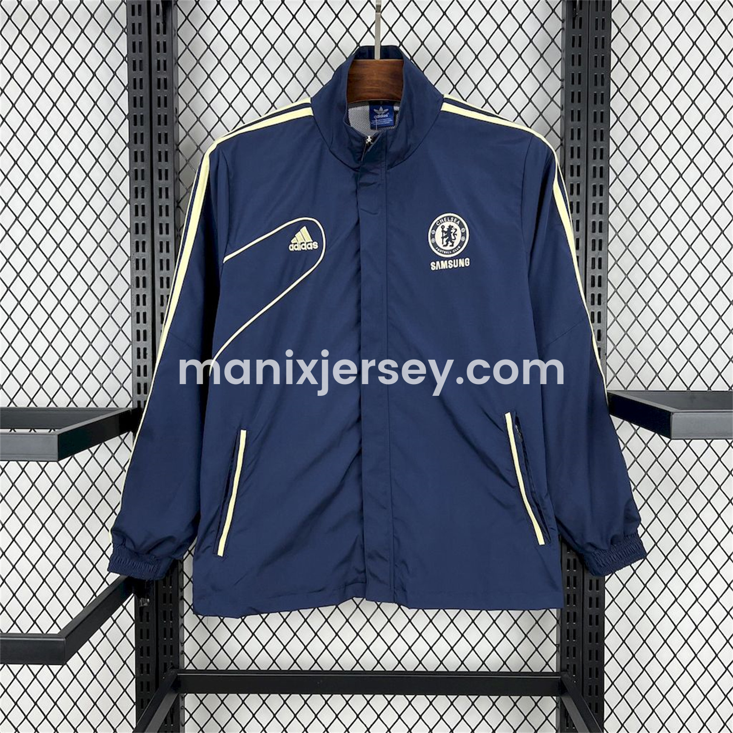 Retro C.H.E.L.S.E.A 2012-13 Player Windbreaker - Blue - JerseysGala