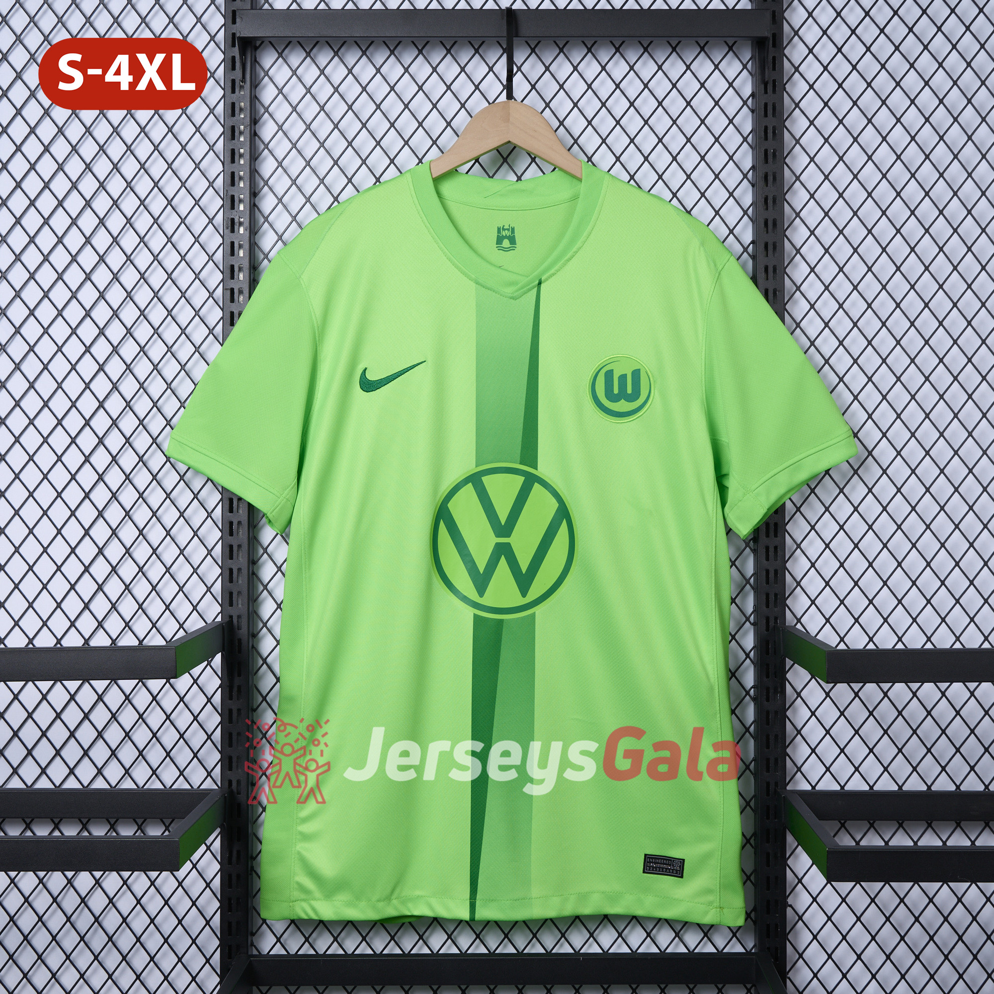 Wolfsburg 24-25 Home Stadium Jersey - Fans Version - JerseysGala