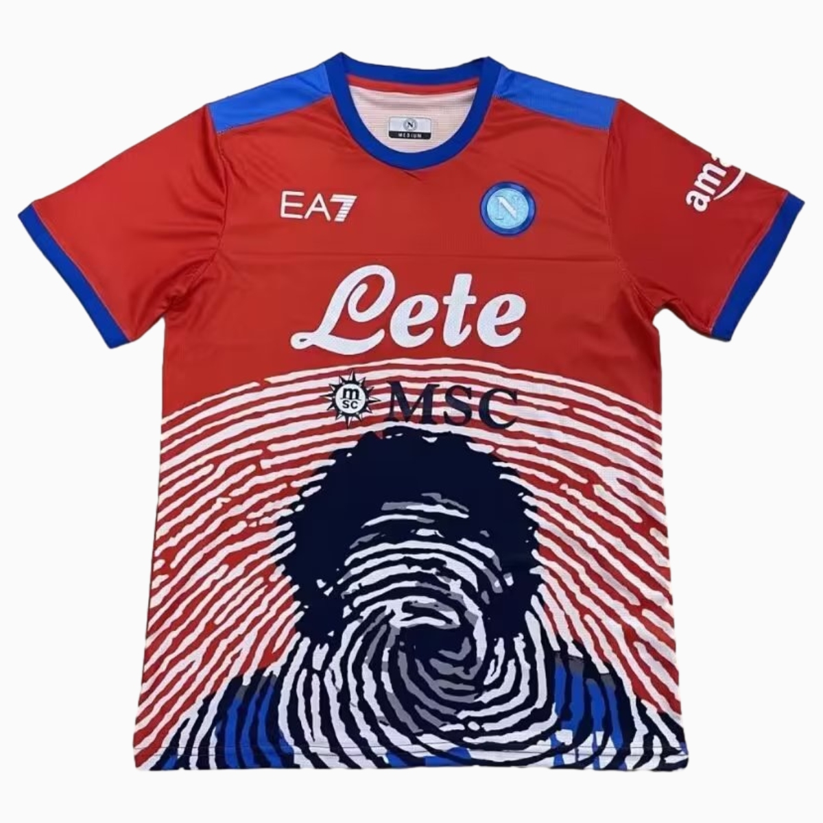 Retro Napoli 2021-22 Maradona Special Edition Jersey - Red - JerseysGala