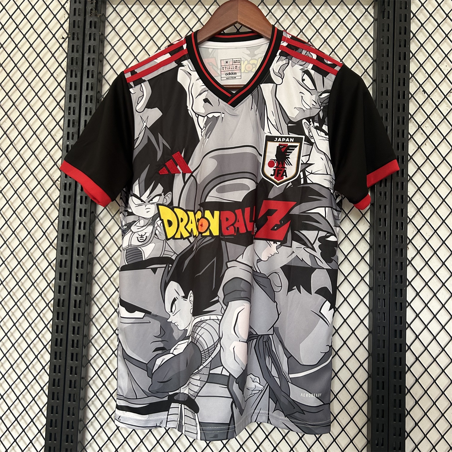Japan 25-26 Dragon Ball Z Vegeta And Goku White Special Jersey - Fans Version - JerseysGala