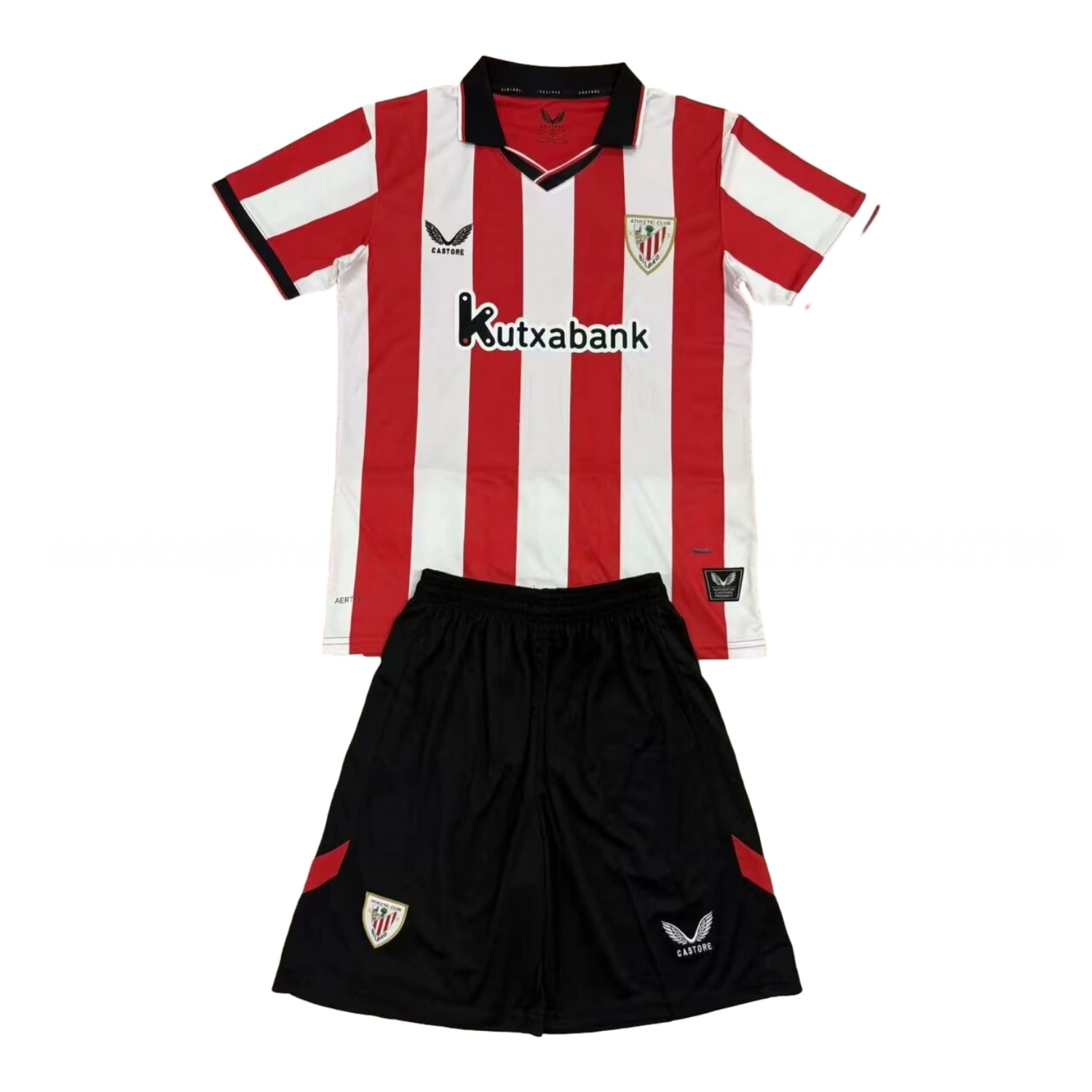 Athletic Bilbao 25-26 Home Men's Adult Jersey Set - Fans Version - JerseysGala