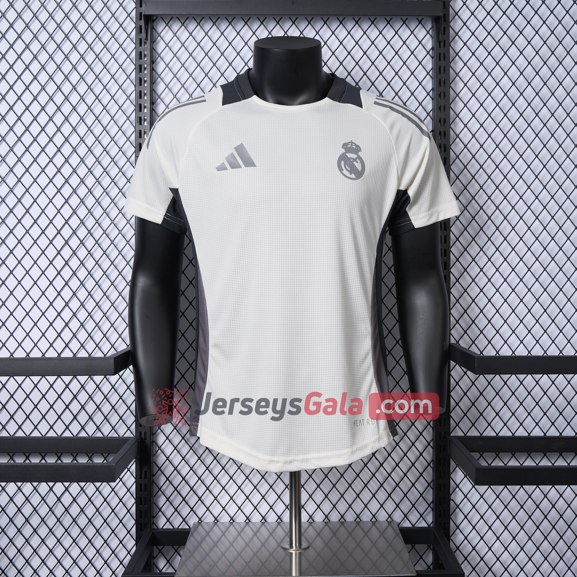 Real Madrid 24-25 White Training Jersey - Player Version - JerseysGala