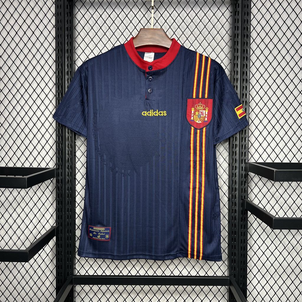 Retro Spain 1996 Away Jersey - JerseysGala