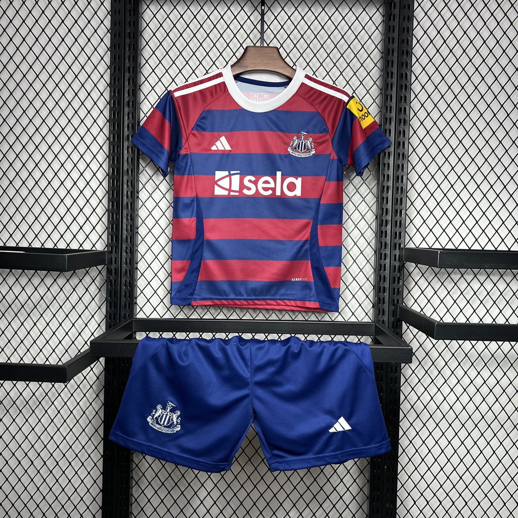 Newcastle United 24-25 Away Kids Kit - JerseysGala