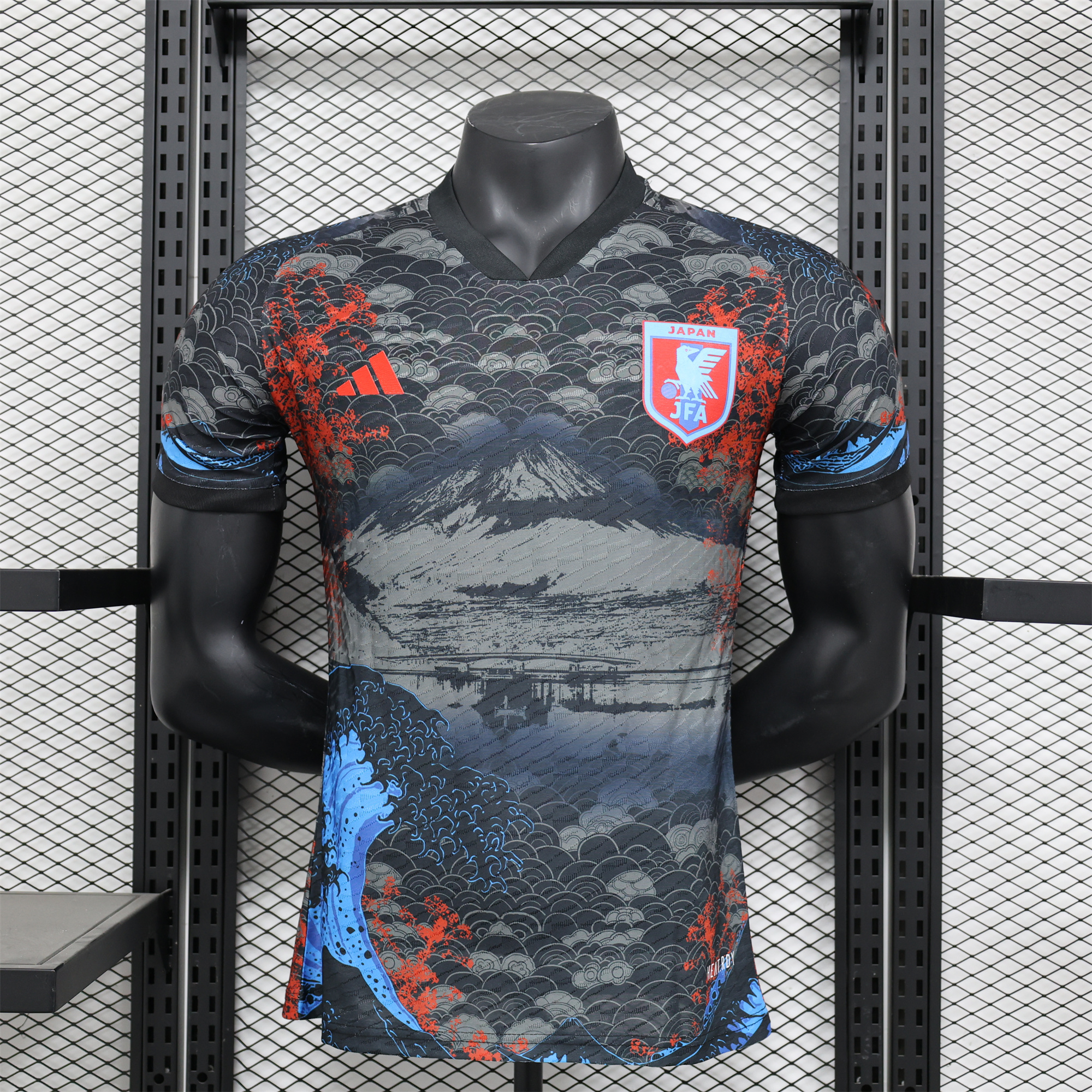 Japan 2024 Fuji Mountain Special Edition Black Jersey - Player Version - JerseysGala