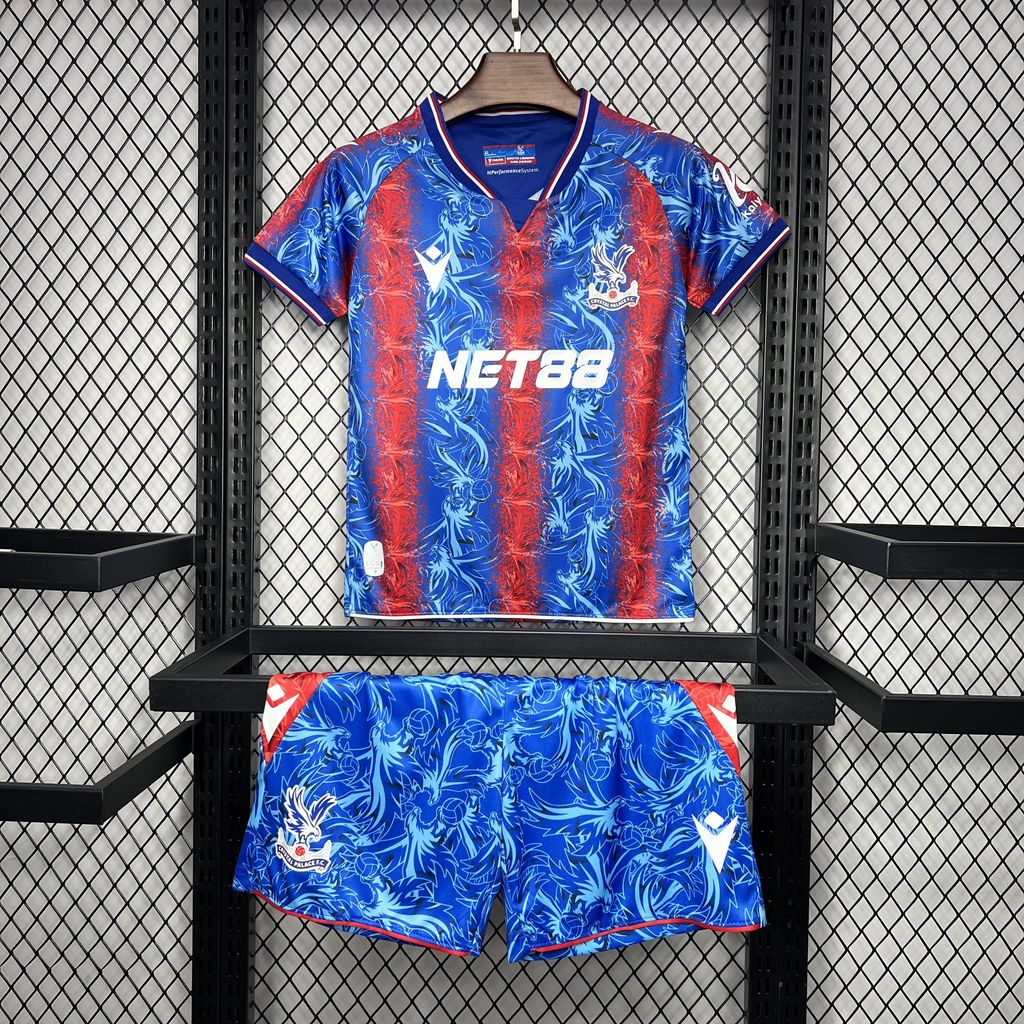 Crystal Palace 24-25 Home Stadium Kids Kit - JerseysGala