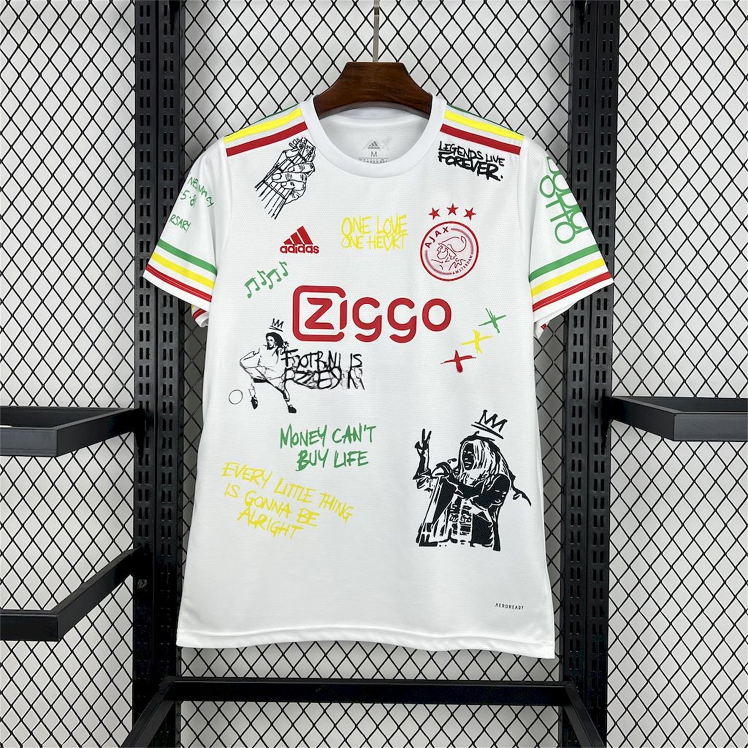 Ajax x B-O-B Marly 2025-26 40th Special Edition Jersey - Fans Version - JerseysGala