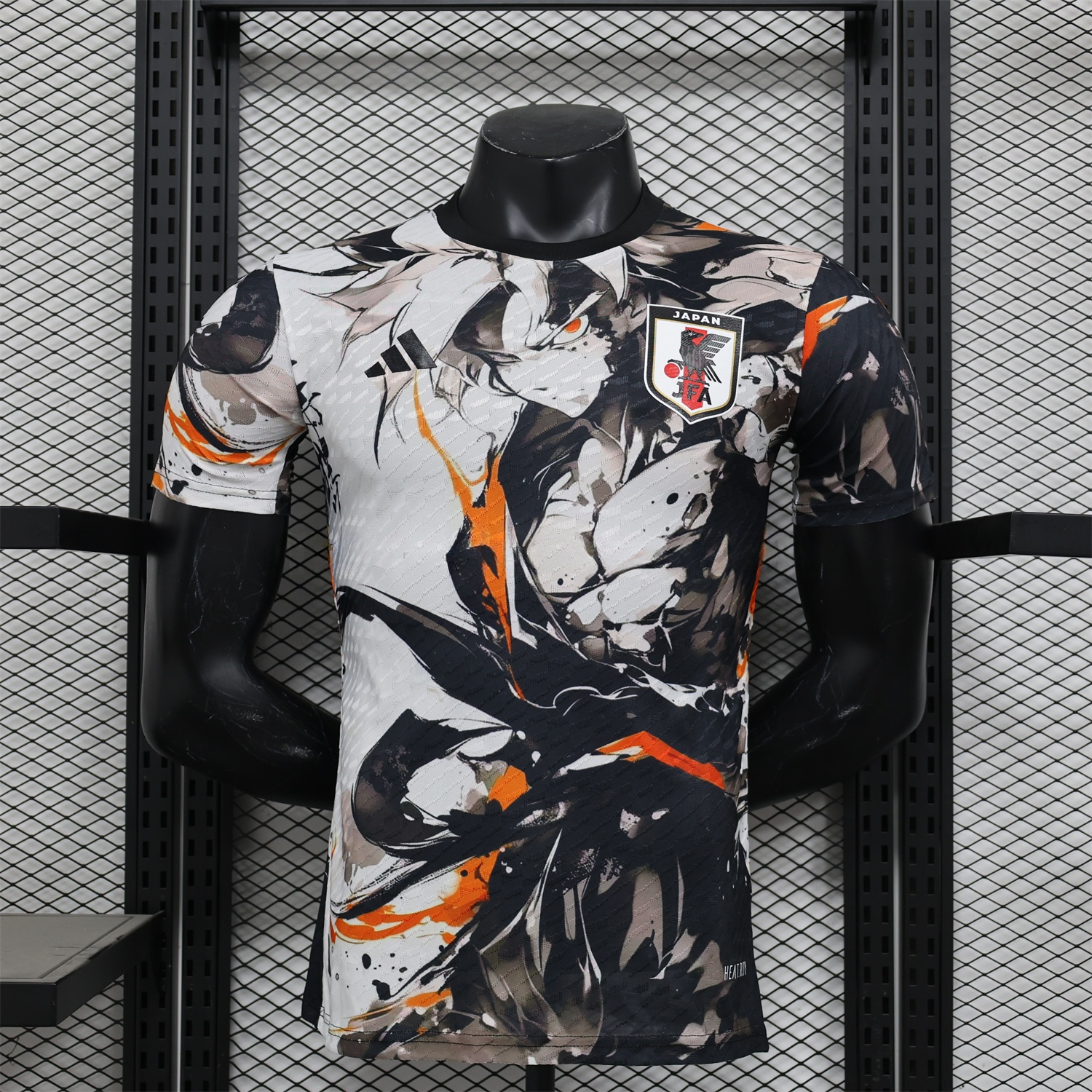 Japan 25-26 Black & White Son Goku Special Edition Jersey - Player Version - JerseysGala