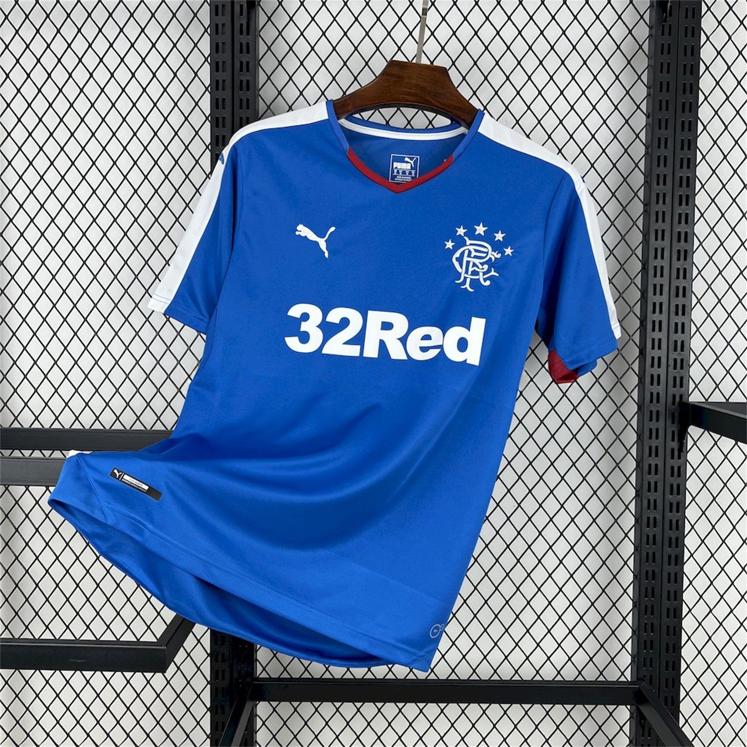 Retro Glasgow Rangers 2015-16 Home Jersey - JerseysGala
