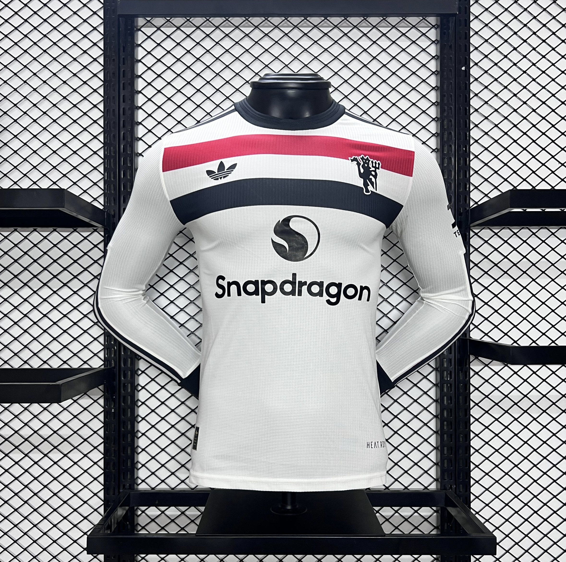Manchester United 24-25 Third Long Sleeve Jersey - Player Version - JerseysGala