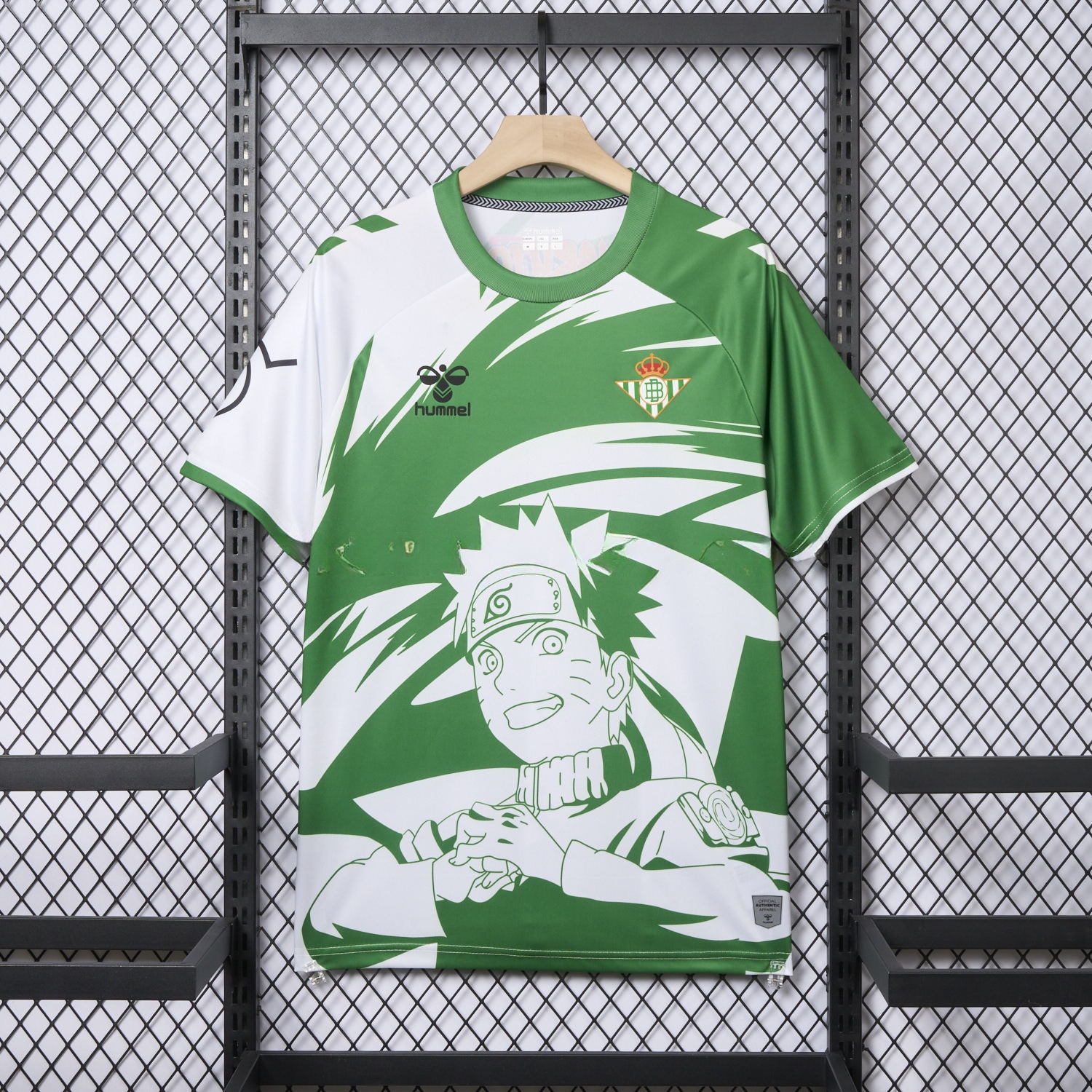 Real Betis 25-26 NARUTO Special Edition Jersey - Fans Version - JerseysGala