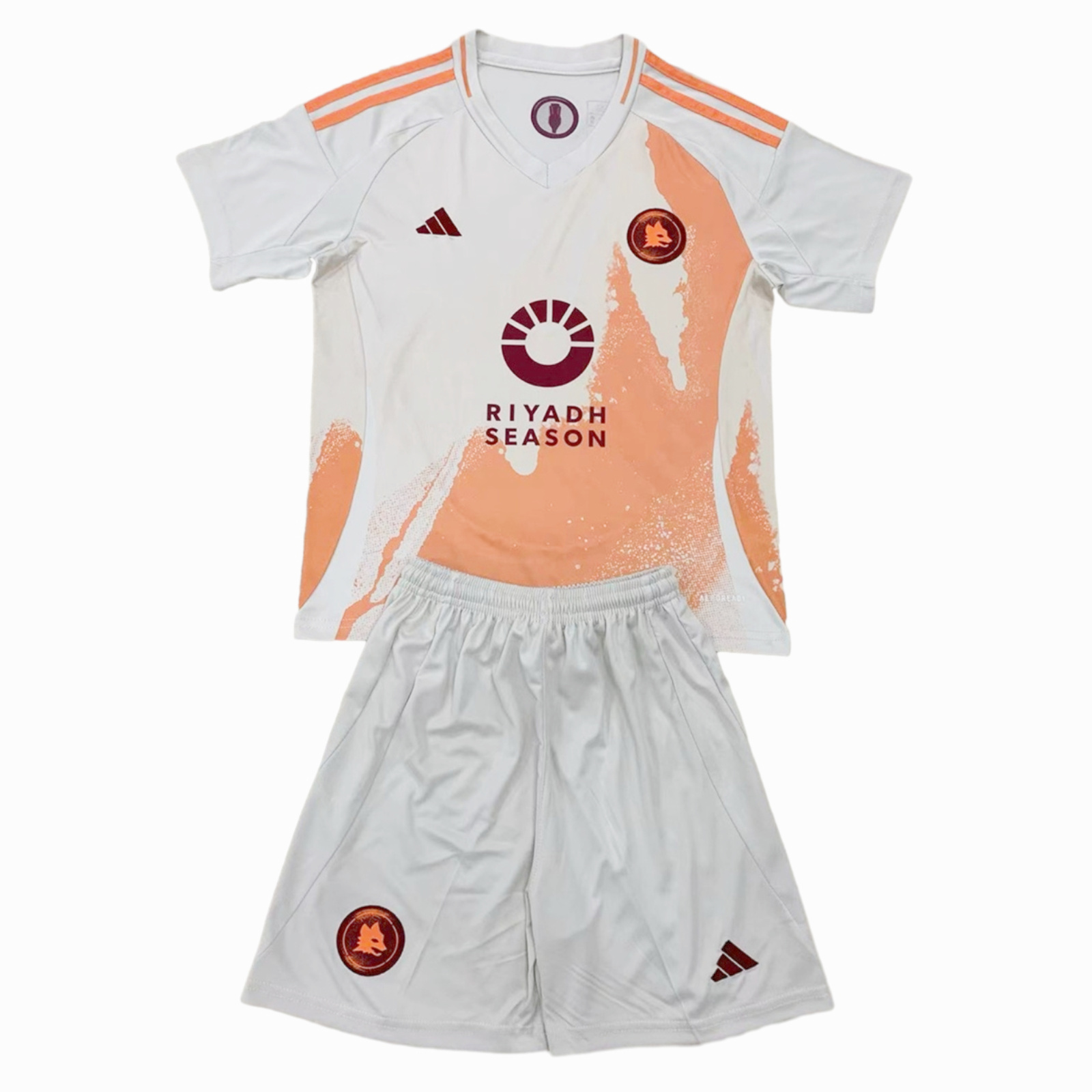 AS Roma 24-25 Away Kids Kit - JerseysGala