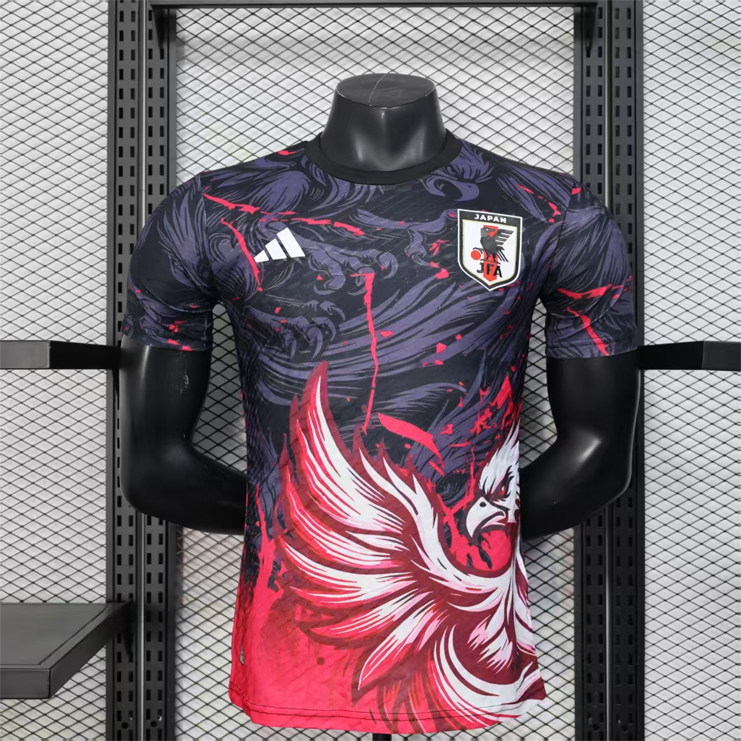 Japan 25-26 Firebird Special Edition Black Jersey - Player Version - JerseysGala