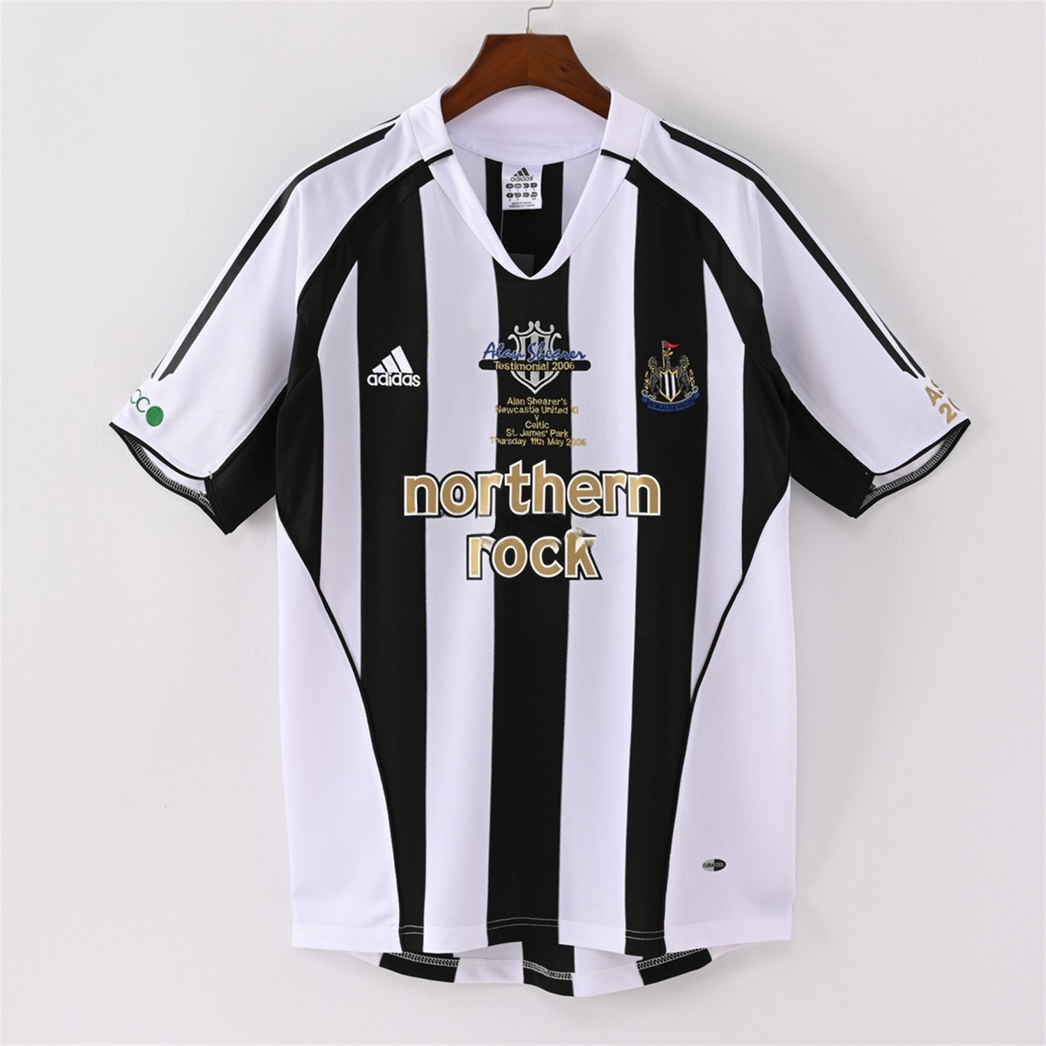Retro Newcastle United 2006 Alan Shearer Testimonial Home Jersey - JerseysGala
