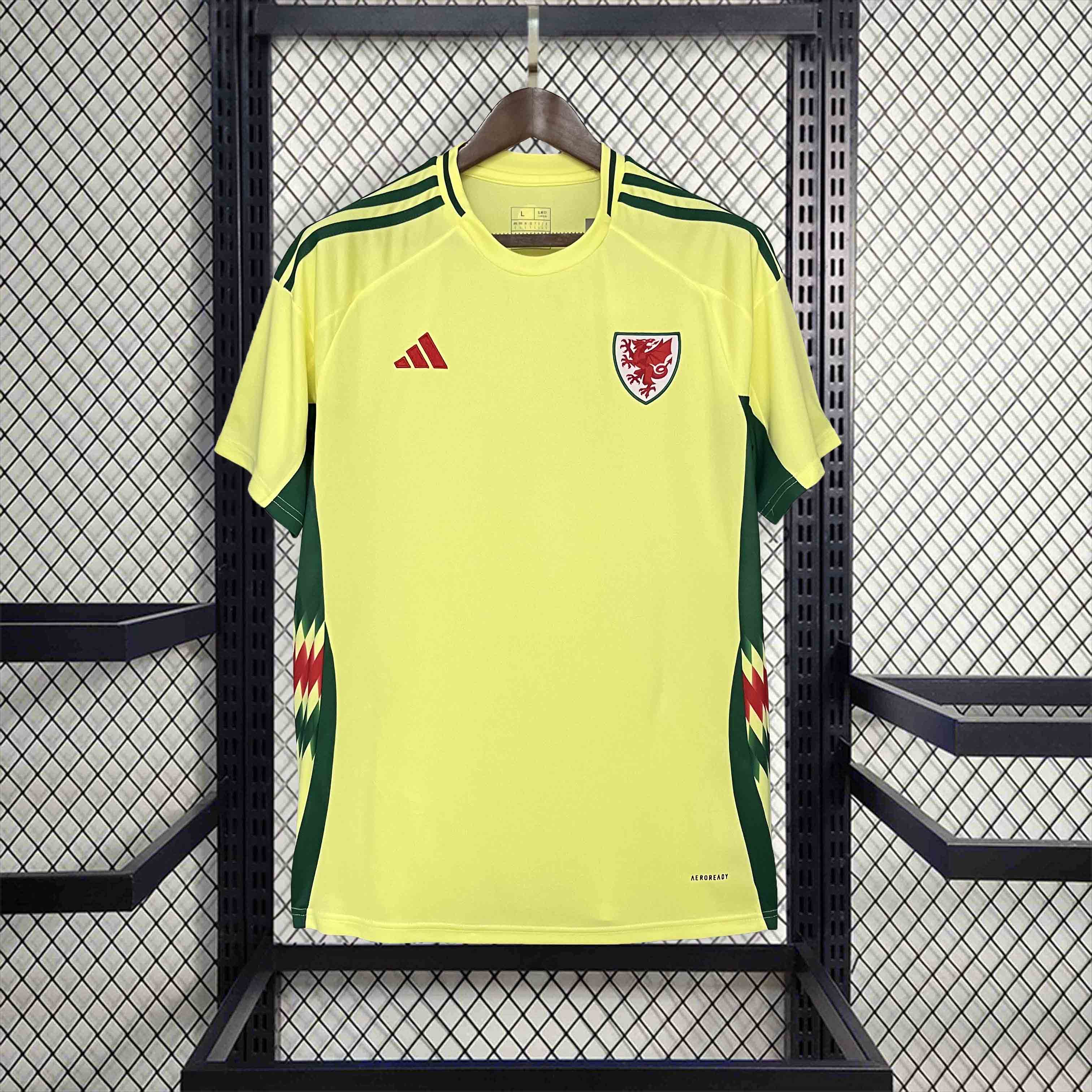 Wales 2024 Away Stadium Jersey - Fans Version - JerseysGala
