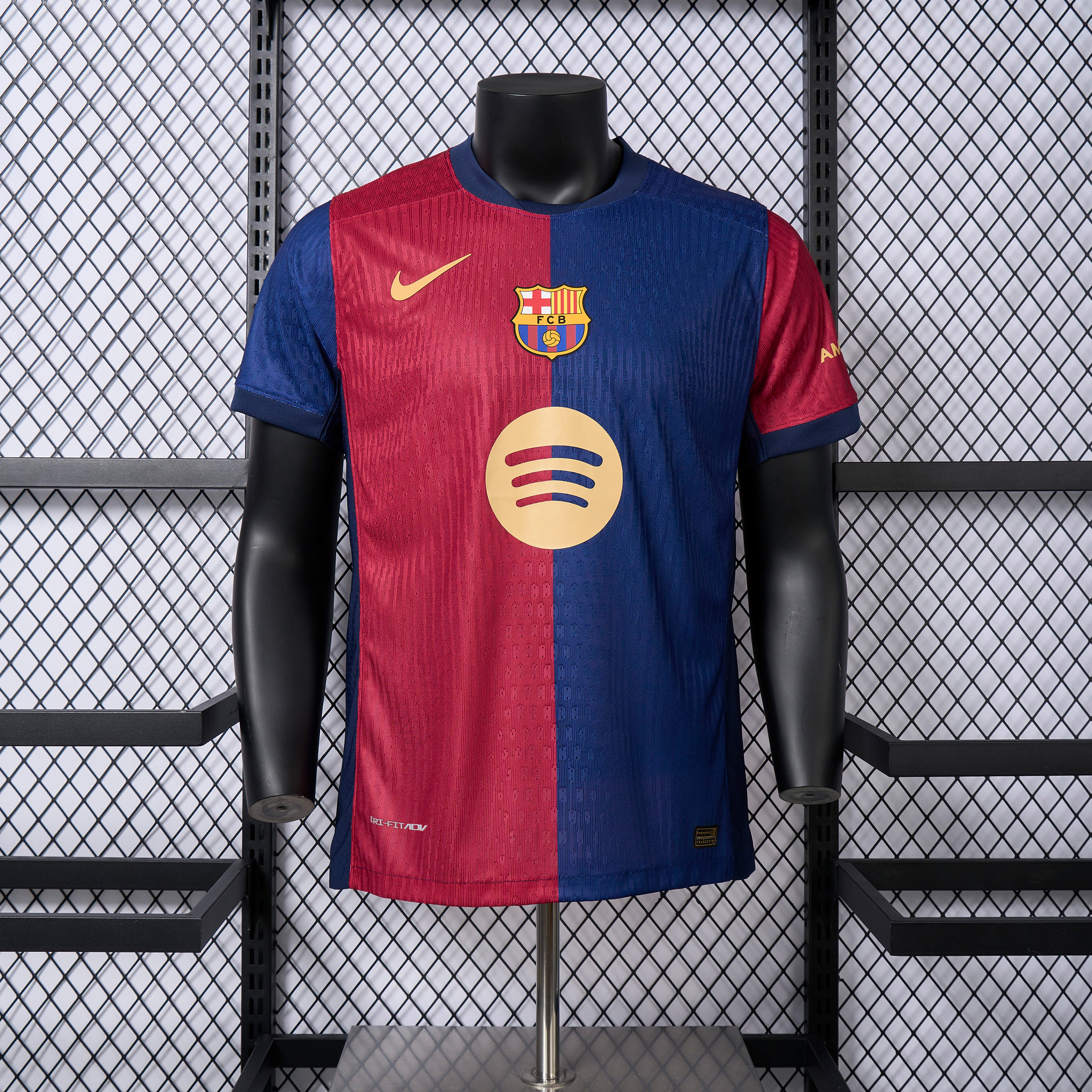 B.A.R.S.A 24-25 Home Stadium Jersey with Big Logo - Player Version - JerseysGala