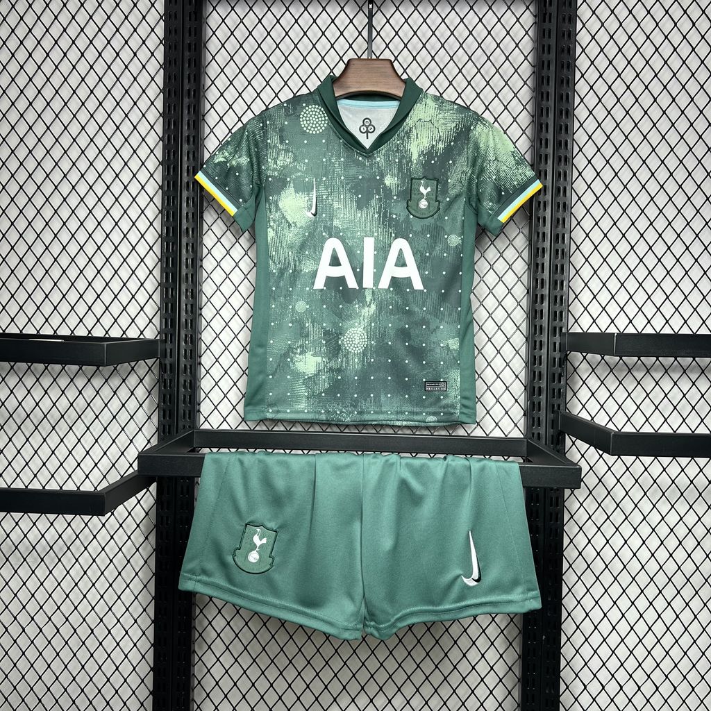 Tottenham Hotspur 24-25 Third Kids Kit - JerseysGala