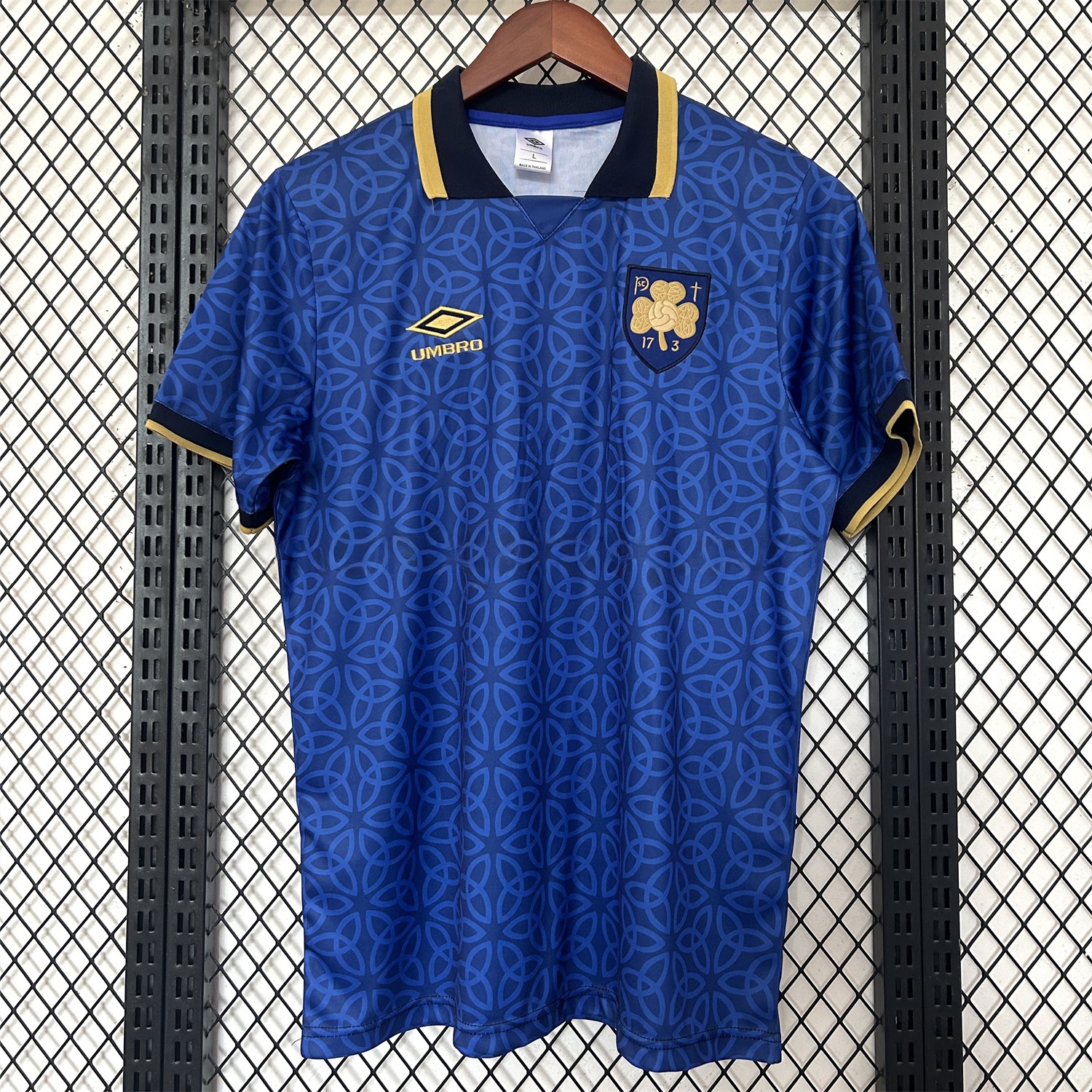 Ireland 2025 St. Patrick's Day Blue Jersey - Fans Version - JerseysGala