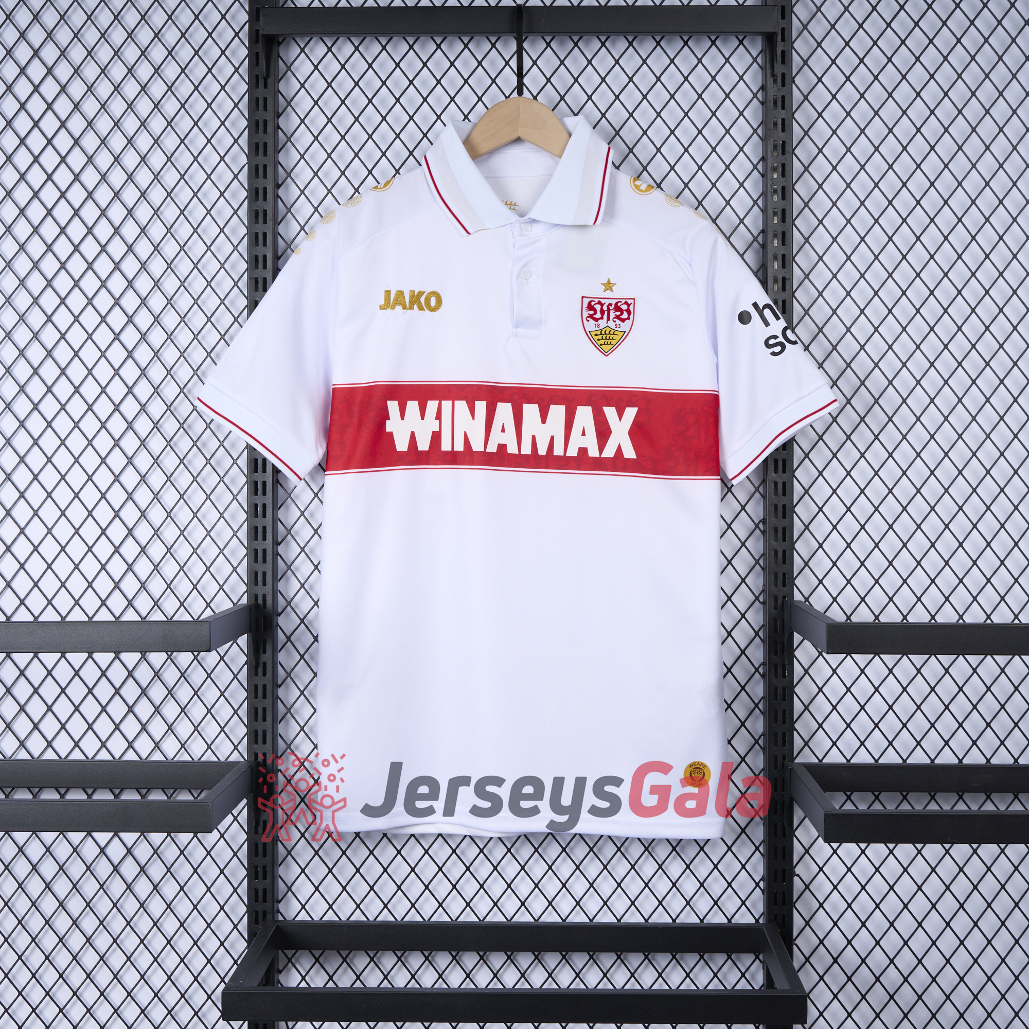 VfB Stuttgart 24-25 European Home Jersey - Fans Version - JerseysGala