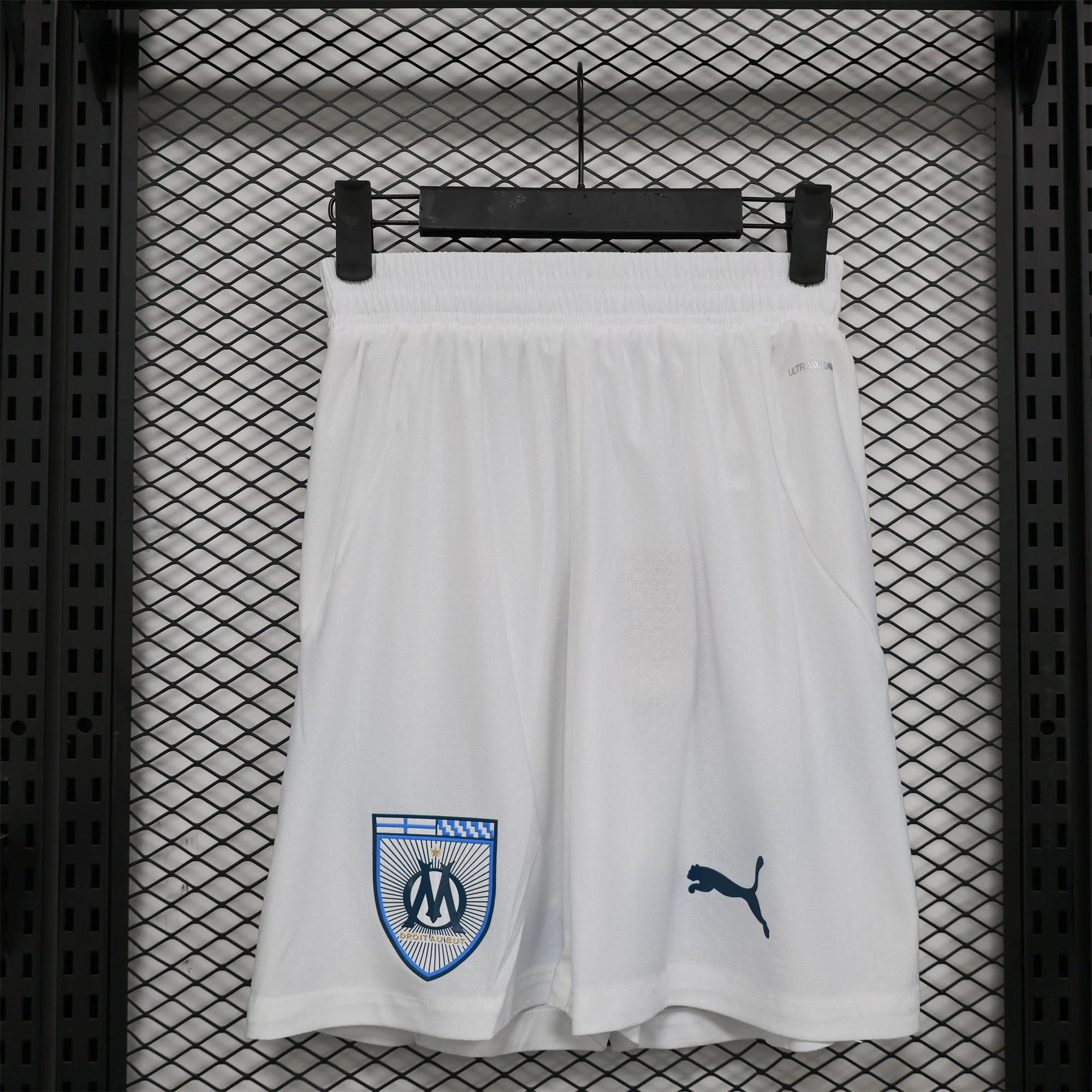 Marseille 24-25 Home Shorts - Player Version - JerseysGala
