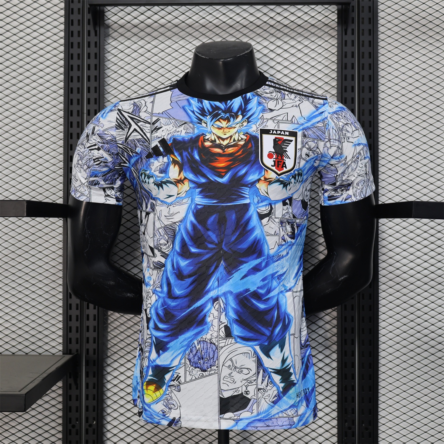 Japan 25-26 Blue Super Saiyan God Special Edition Jersey - Player Version - JerseysGala