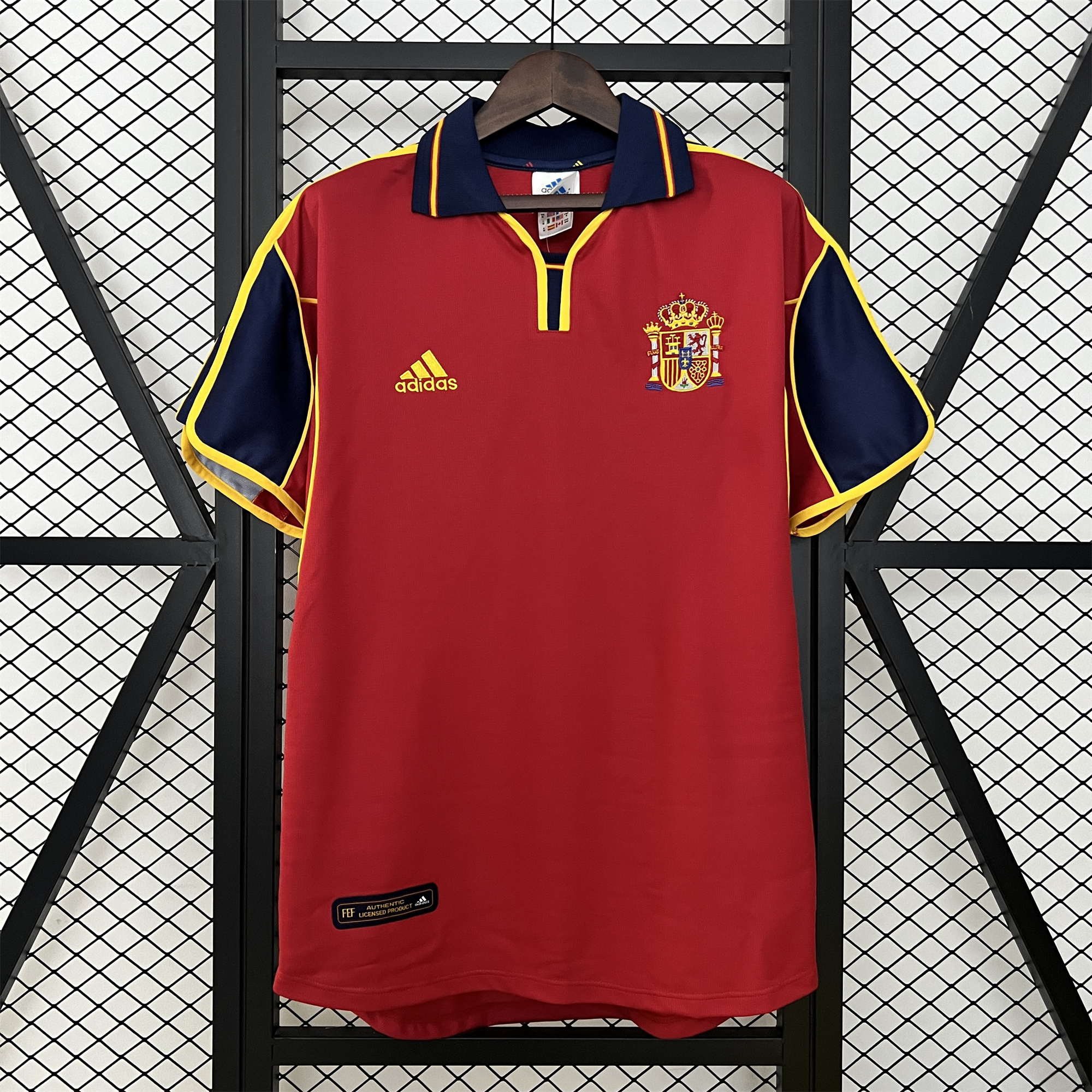 Retro Spain 2000 Home Jersey - JerseysGala