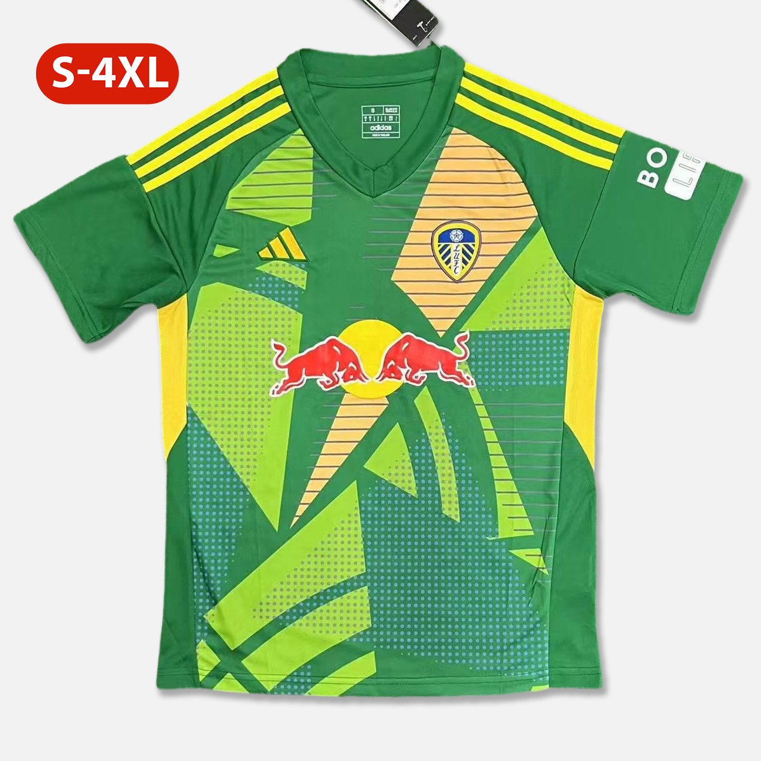 Leeds United 24-25 Green Goalkeeper Jersey - Fans Version - JerseysGala