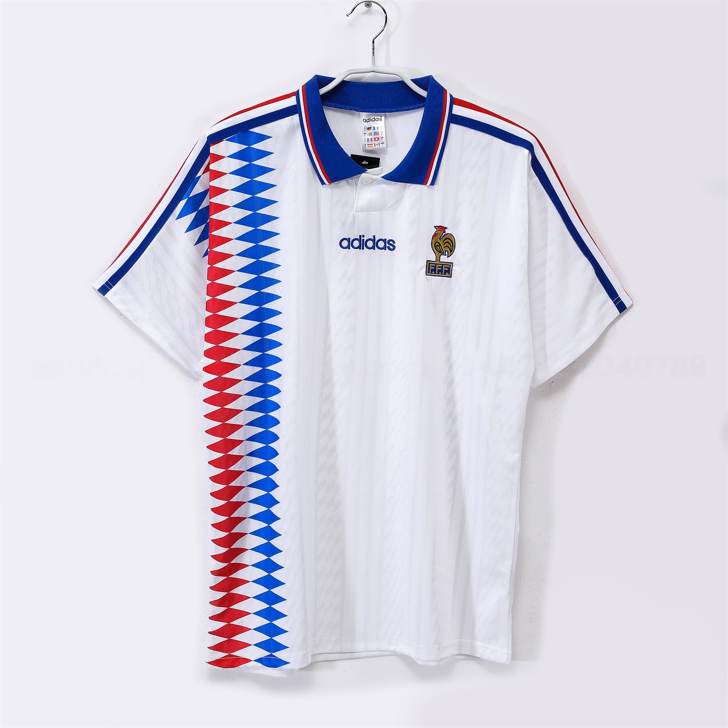 Retro France 1994 Away Jersey - JerseysGala