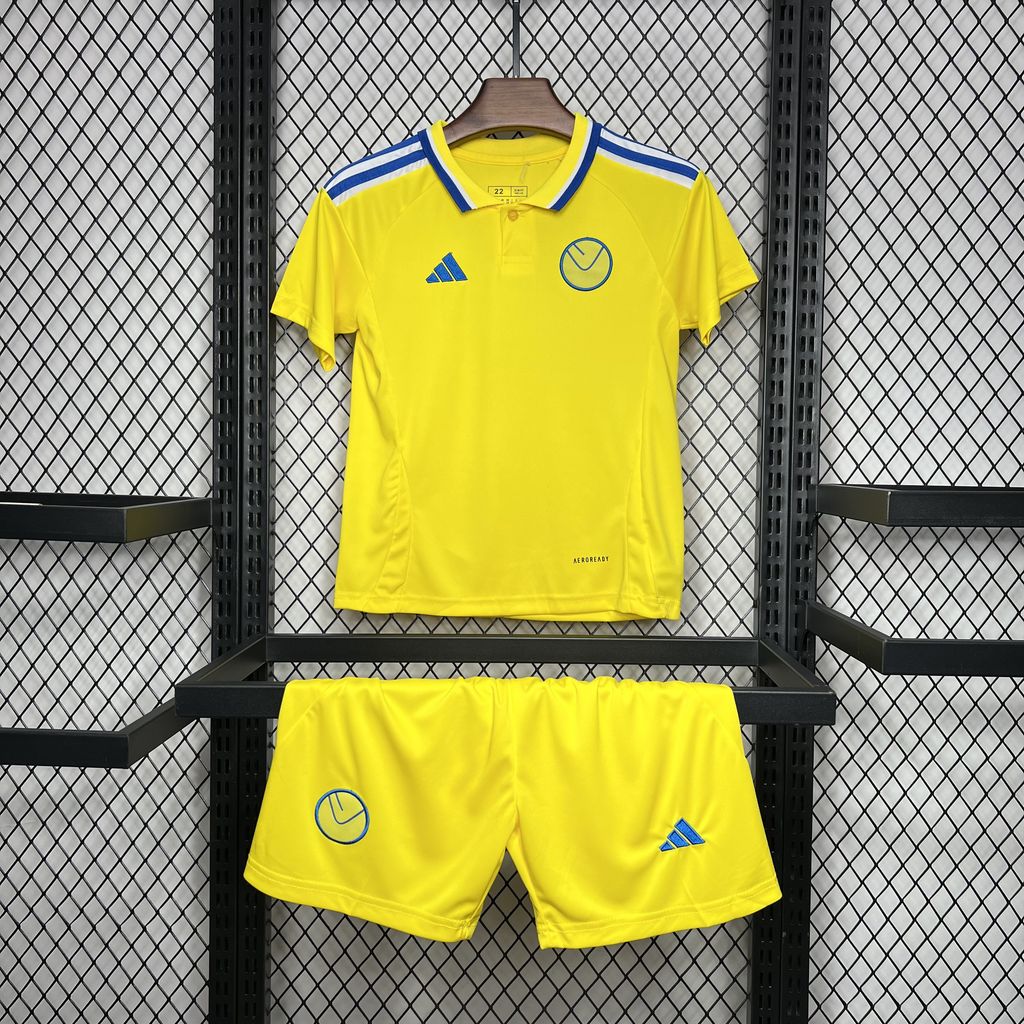 Leeds United 24-25 Away Kids Kit - JerseysGala