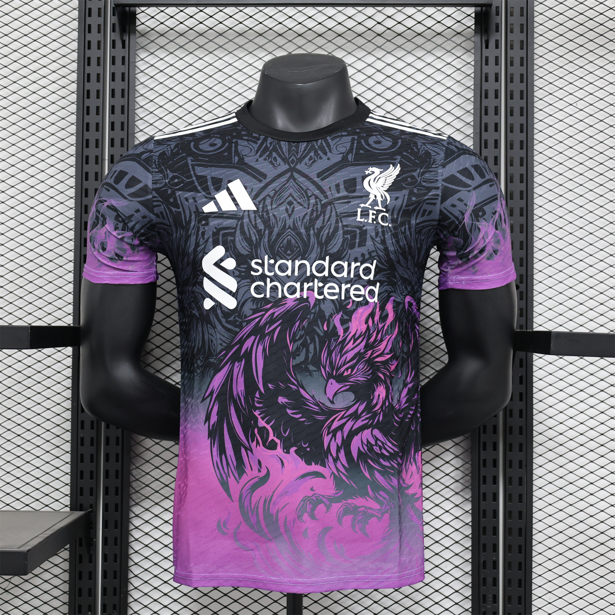 Liver.pool 24-25 Purple Fire Phoenix Special Edition Jersey - Player Version - JerseysGala