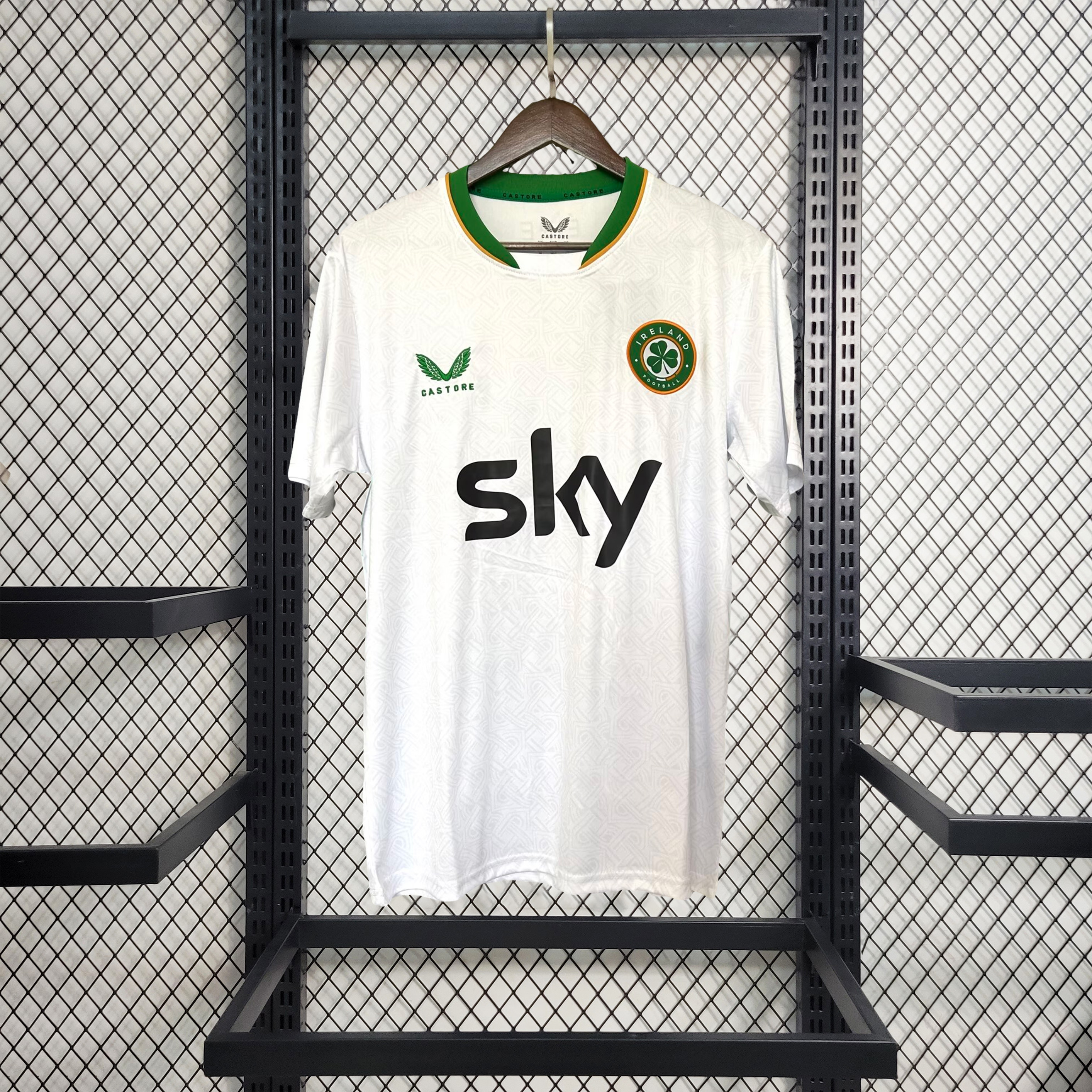 Ireland 2024 Away Jersey - Fans Version (with SKY patch) - JerseysGala
