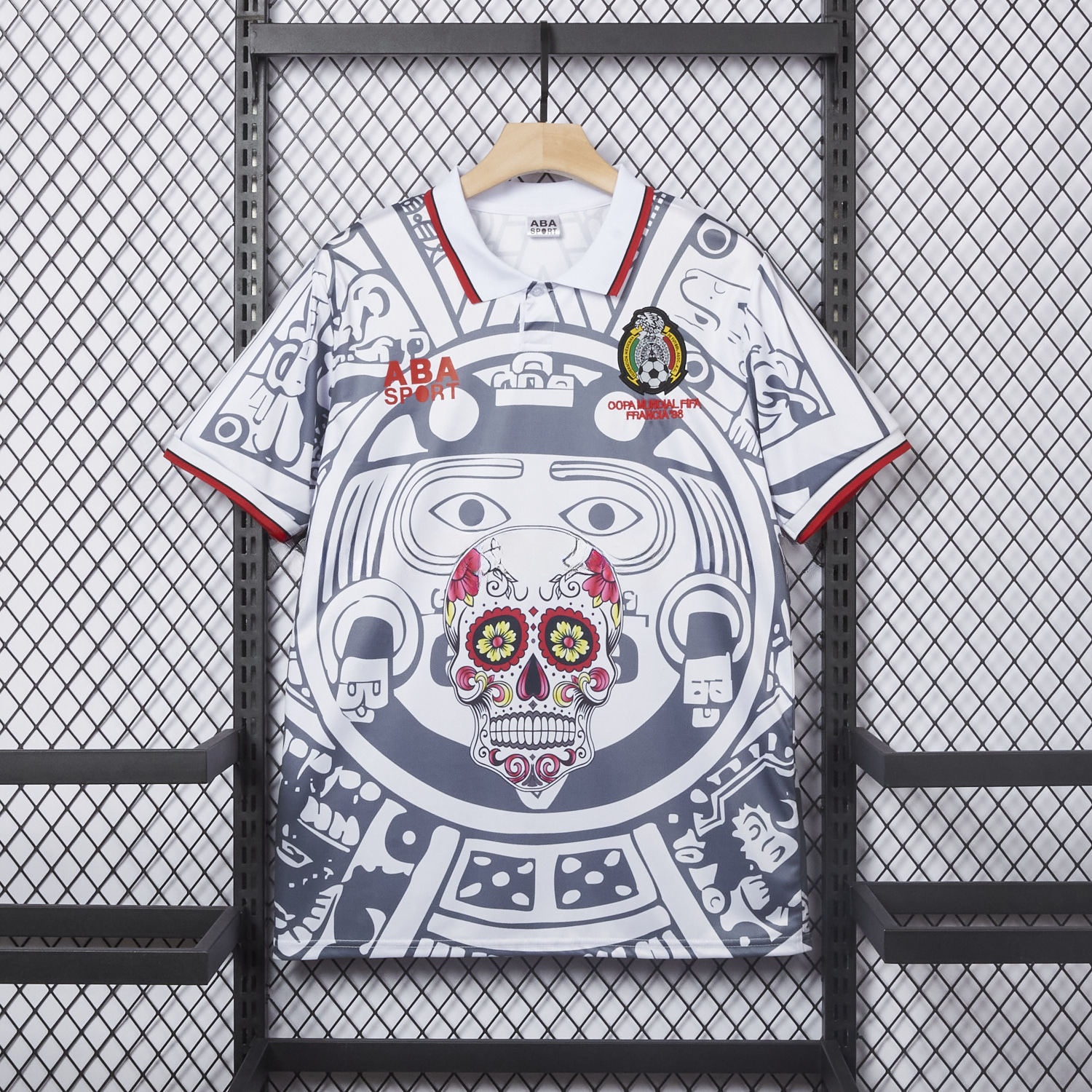 Retro Mexico 1998 Away Grey Special Edition Jersey - JerseysGala