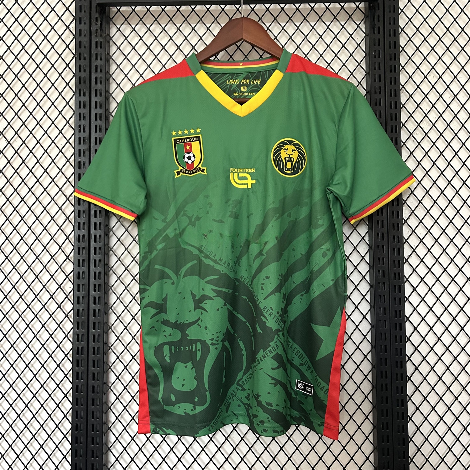 Cameroon 25-26 Home Jersey - Fans Version - JerseysGala