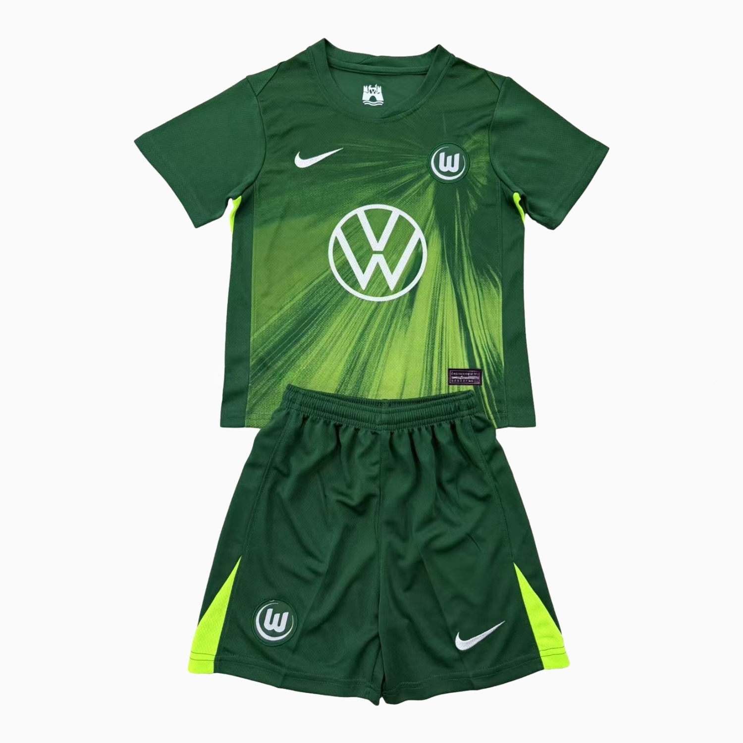 Wolfsburg 25-26 Home Men's Adult Jersey Set - Fans Version - JerseysGala