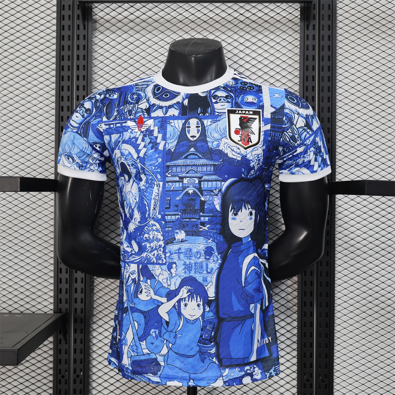 Japan 25-26 Spirited Away Blue Special Edition Jersey - Player Version - JerseysGala