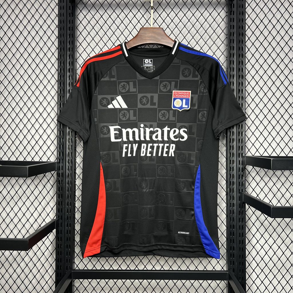 Olympique Lyonnais Lyon 24-25 Away Jersey - Fans Version - JerseysGala