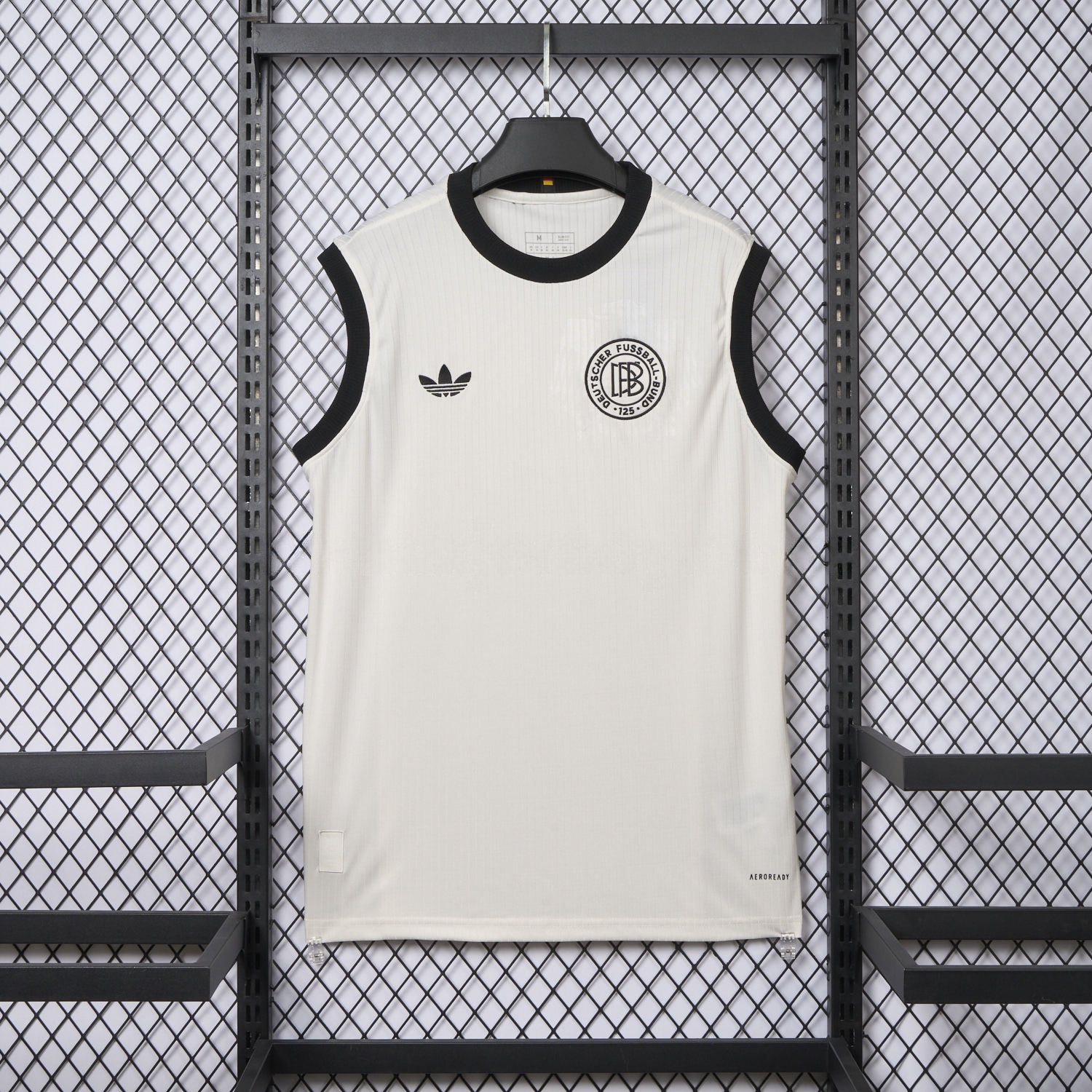 Germany 2025 125-Year Anniversary Commemorative Edition White Vest - Fans Version - JerseysGala