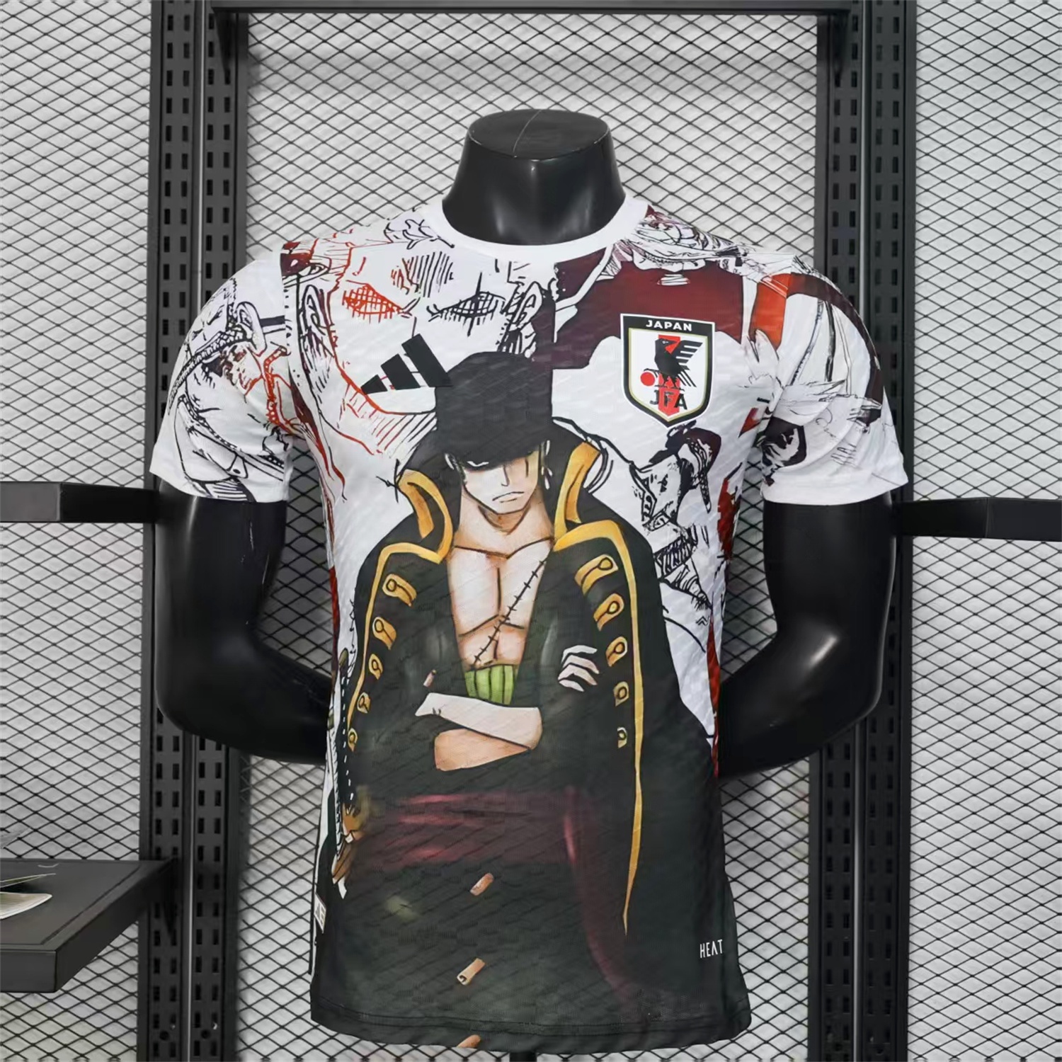 Japan 25-26 Roronoa Zoro White Special Jersey - Player Version - JerseysGala