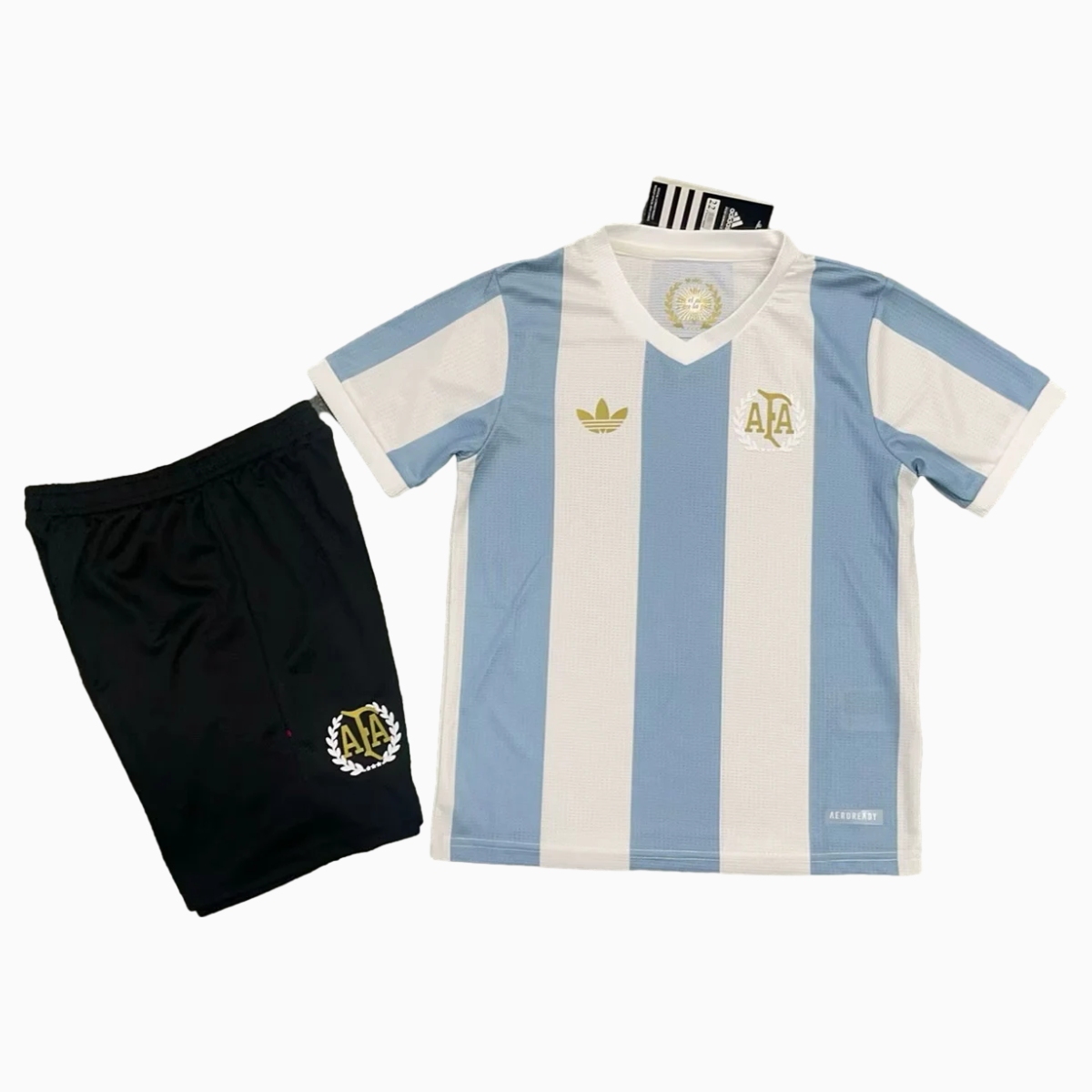 Argentina 24-25 Adi 50 Years Anniversary Kids Kit - JerseysGala