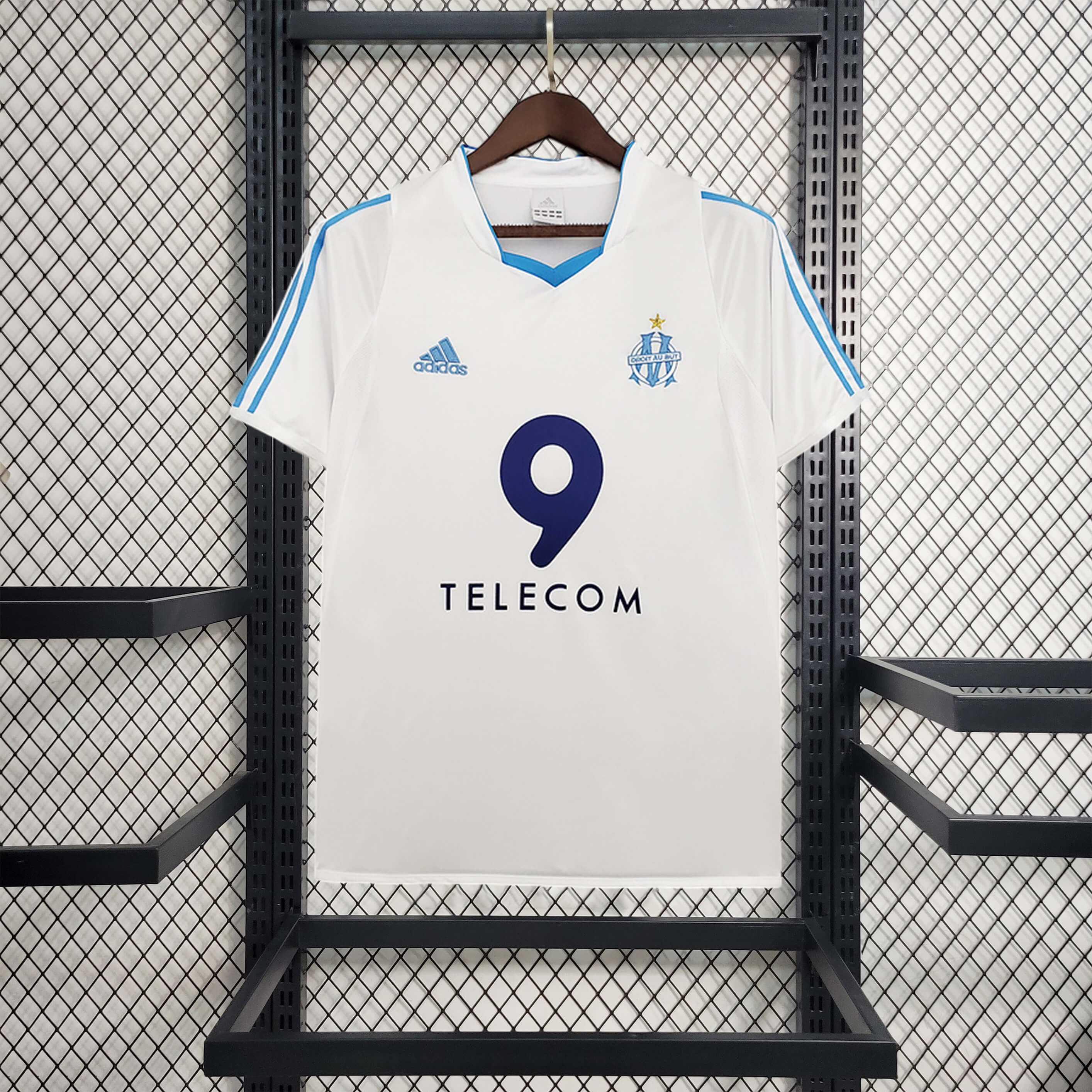 Retro Marseille 2003-04 Home Stadium Jersey - JerseysGala