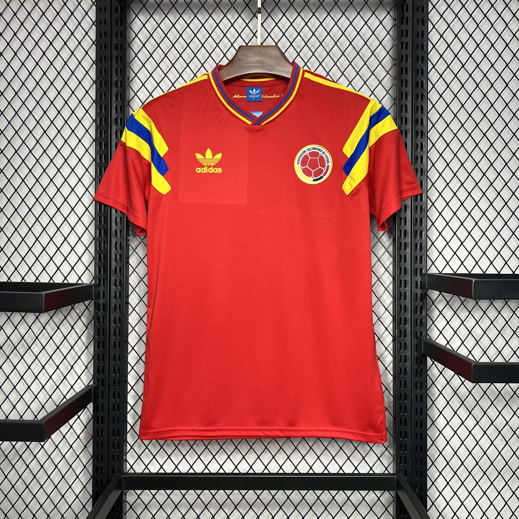 Retro Colombia 1990 Away Jersey - JerseysGala