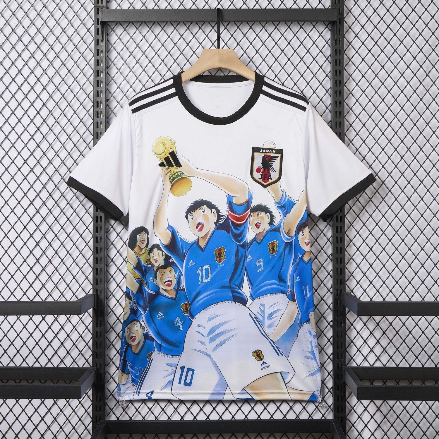 Japan 25-26 Captain Tsubasa World Cup Champion Special Jersey - Fans Version - JerseysGala