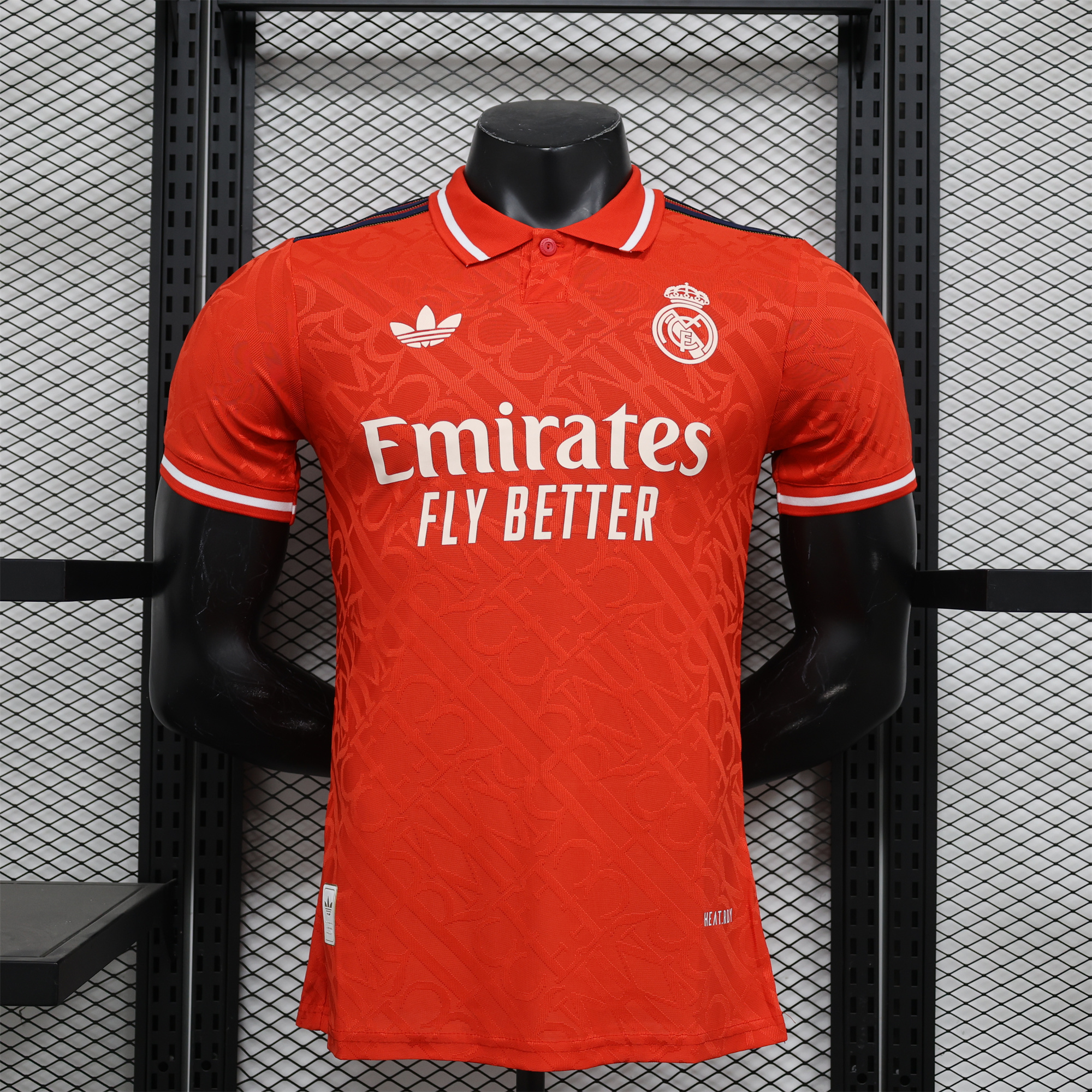 Real Madrid 24-25 Trefoil Orange Jersey - Player Version - JerseysGala
