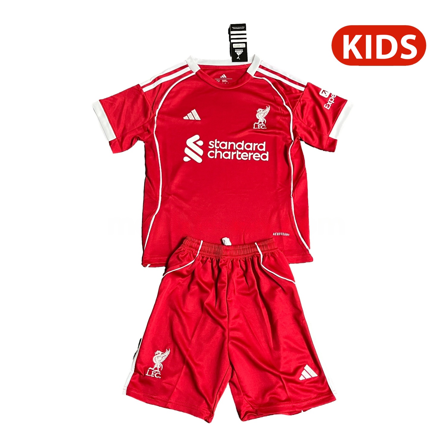 Liver.pool 25-26 Home Kids Kit - JerseysGala