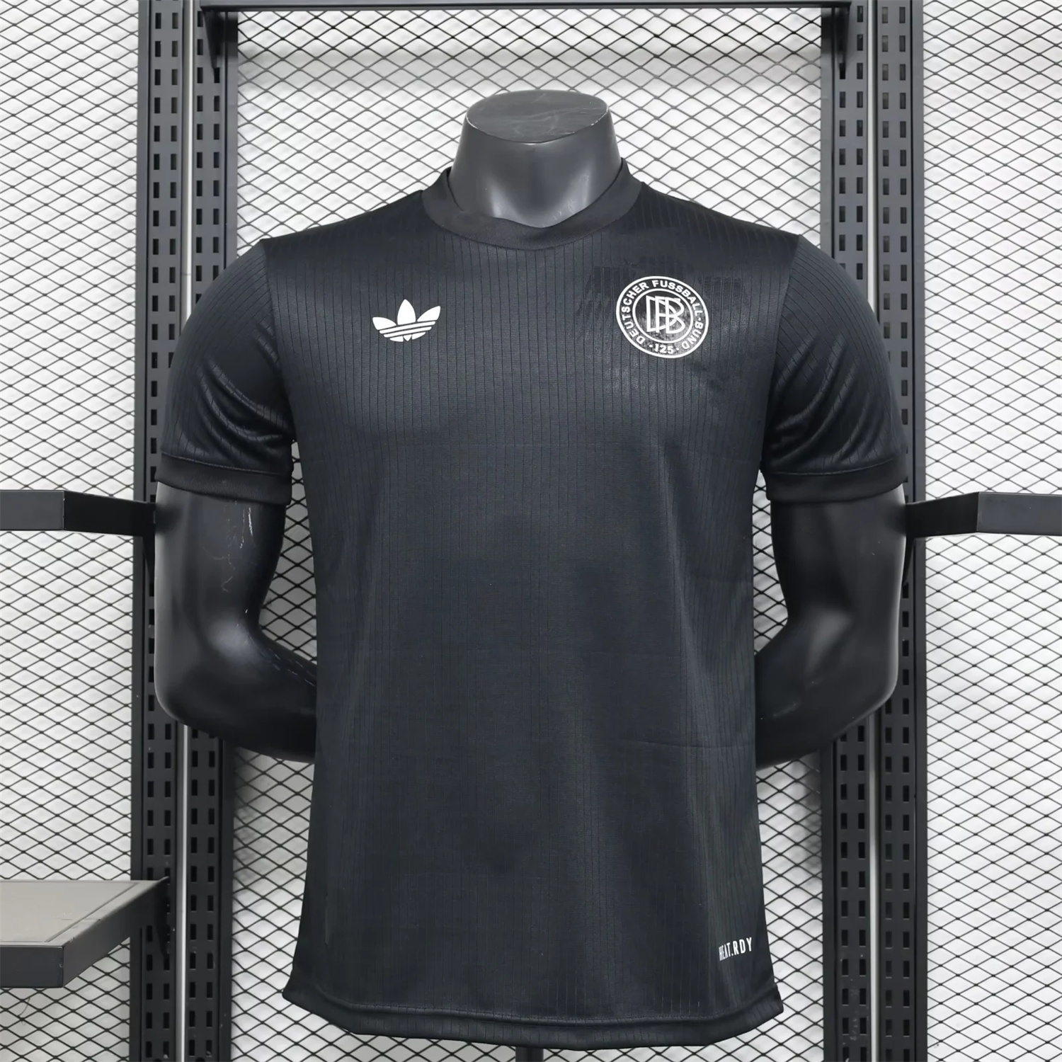 Germany 2025 Black 125-Year Anniversary Commemorative Edition Jersey - Player Version - JerseysGala