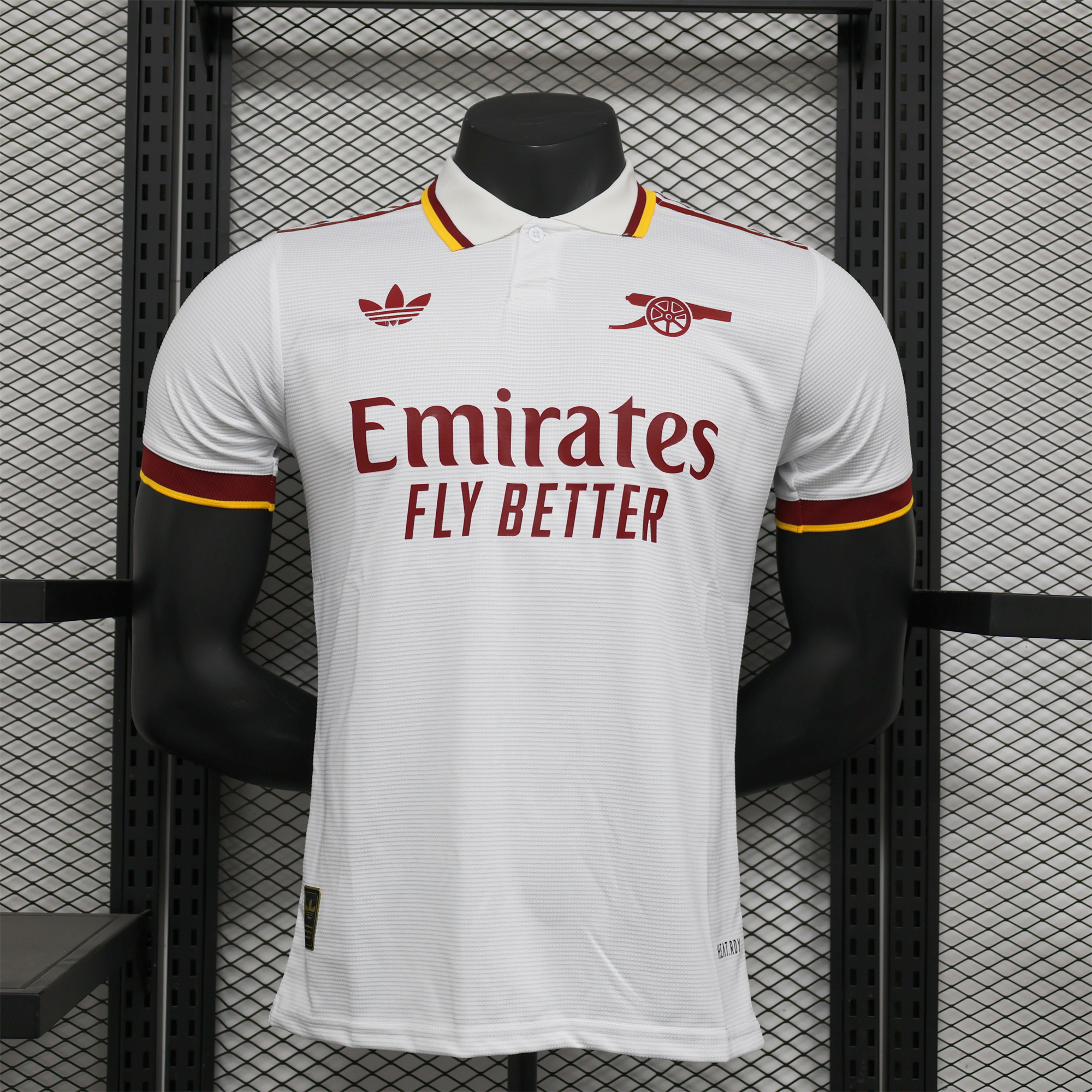 Arsenal 24-25 White Special Edition Polo Jersey - Player Version - JerseysGala