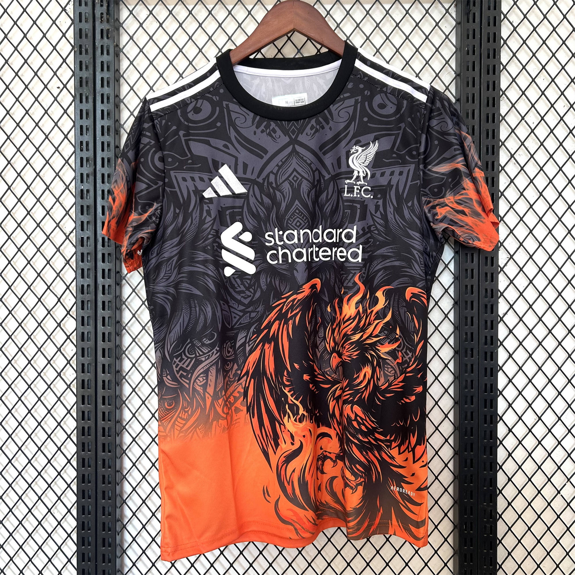 Liver.pool 24-25 Orange Fire Phoenix Special Edition Jersey - Fans Version - JerseysGala