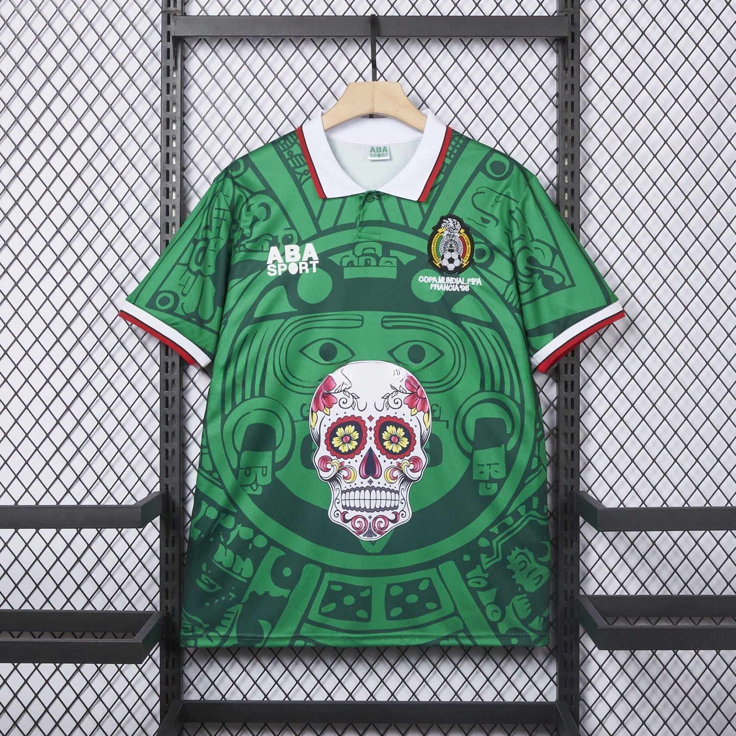 Retro Mexico 1998 Home Special Edition Jersey - JerseysGala