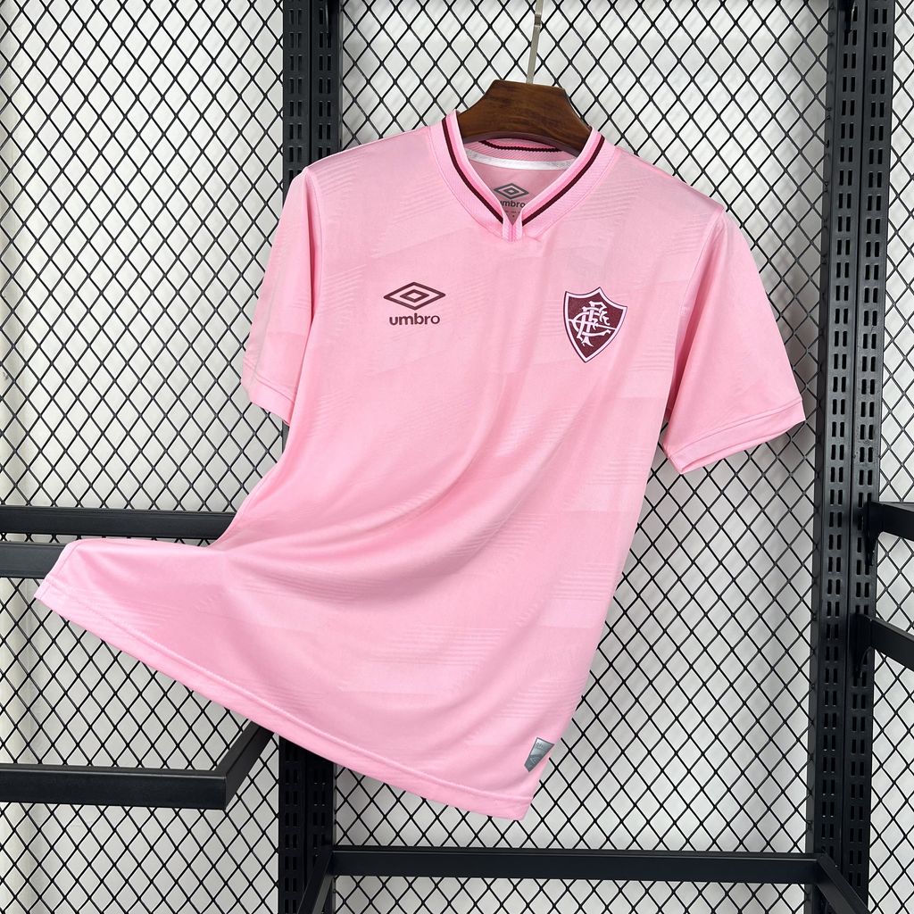 Fluminense 24-25 Pink October Jersey - Fans Version - JerseysGala
