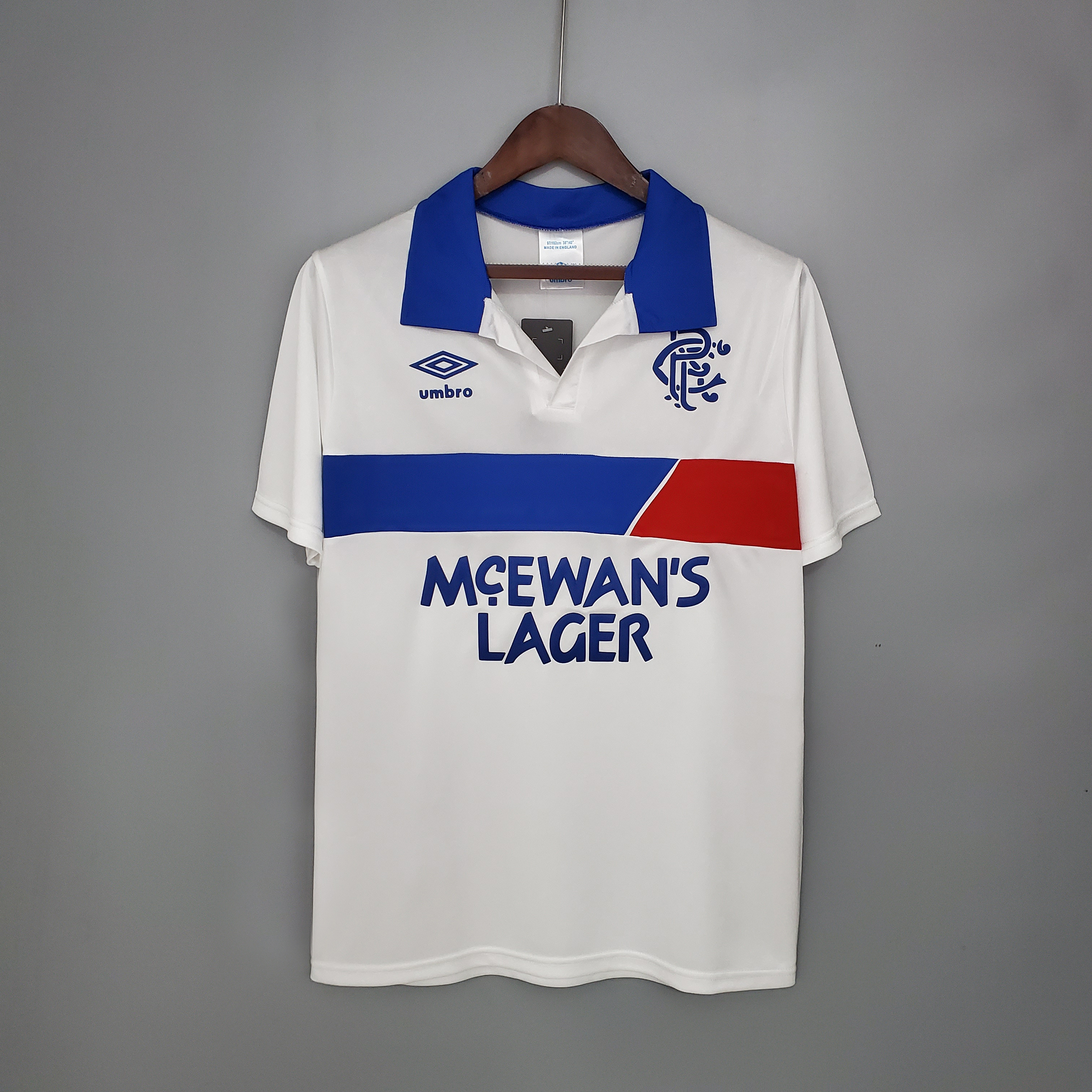 Retro Glasgow Rangers 1994 Away Stadium Jersey - JerseysGala
